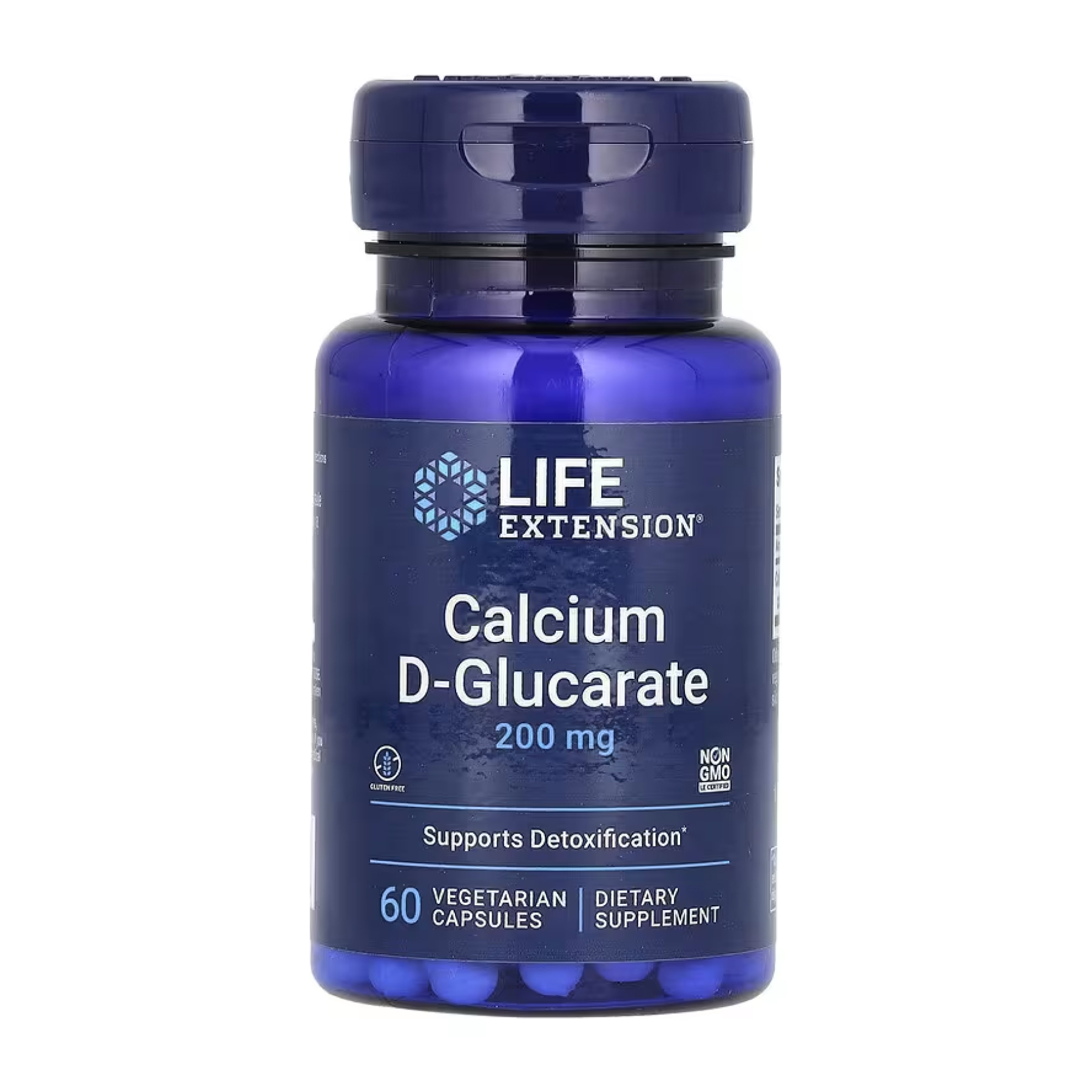 calcium-d-glucarate-200mg-60-vcaps-66698757272847_8bc2559017 Calcium D-Glucarate 200mg - 60 vcaps - Зображення 1
