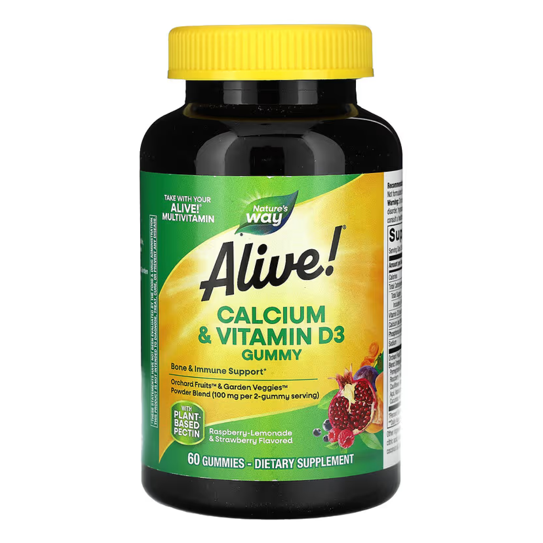 calcium-d3-gummy-60-ct-hfs-86495265796755_b413401983 Calcium + D3 Gummy 60 ct (HFS) - Зображення 1