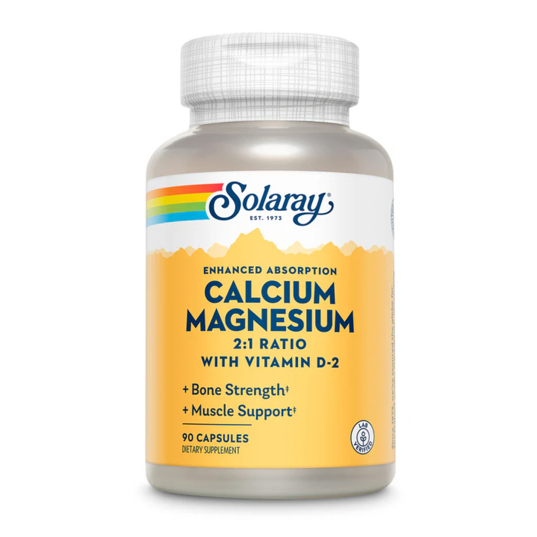 calcium-magnesium-amino-acid-90-caps-29077715749595_c772b2a2fc Calcium & Magnesium Amino Acid - 90 caps - Зображення 1