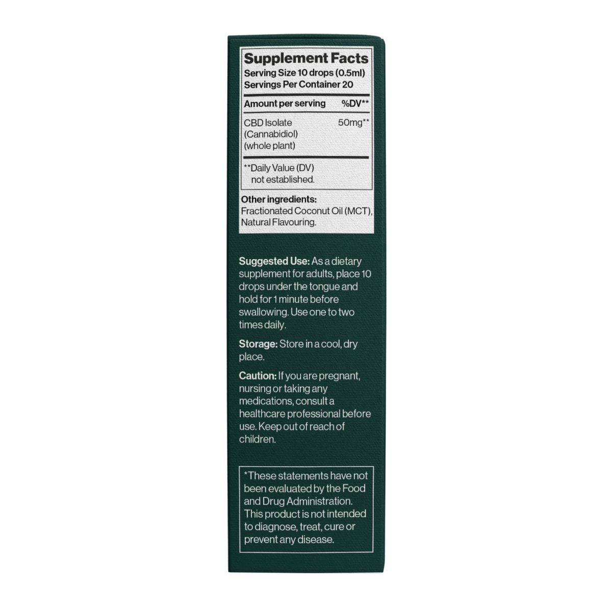 CBD Oil Isolate 1000 mg Orange - 10 ml - Зображення 3