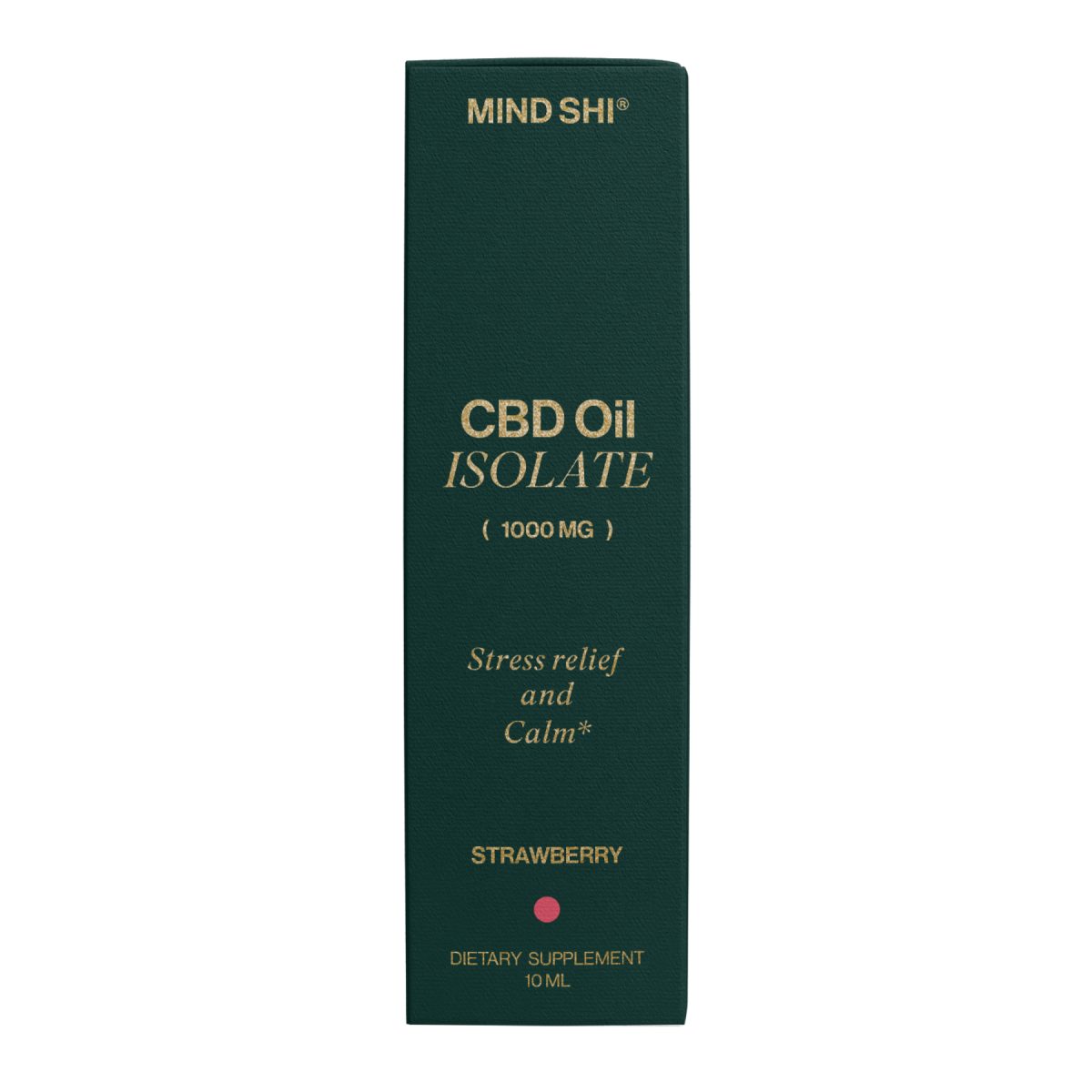 CBD Oil Isolate 1000 mg Strawberry - 10 ml - Зображення 2