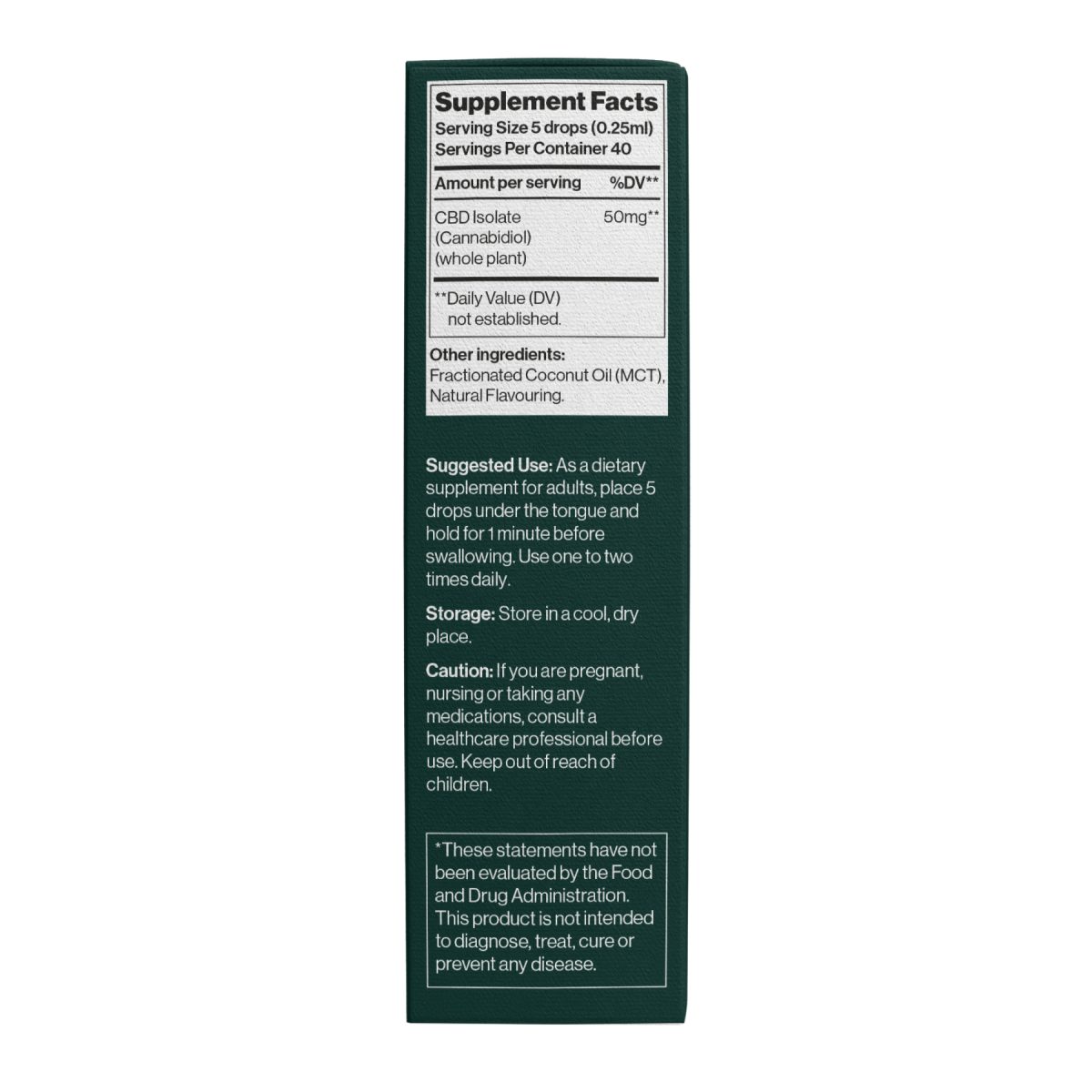 CBD Oil Isolate 2000 mg Orange - 10 ml - Зображення 3
