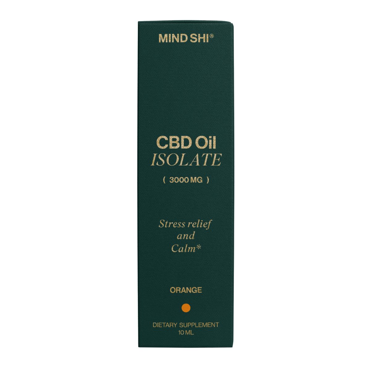 CBD Oil Isolate 3000 mg Orange - 10 ml - Зображення 2