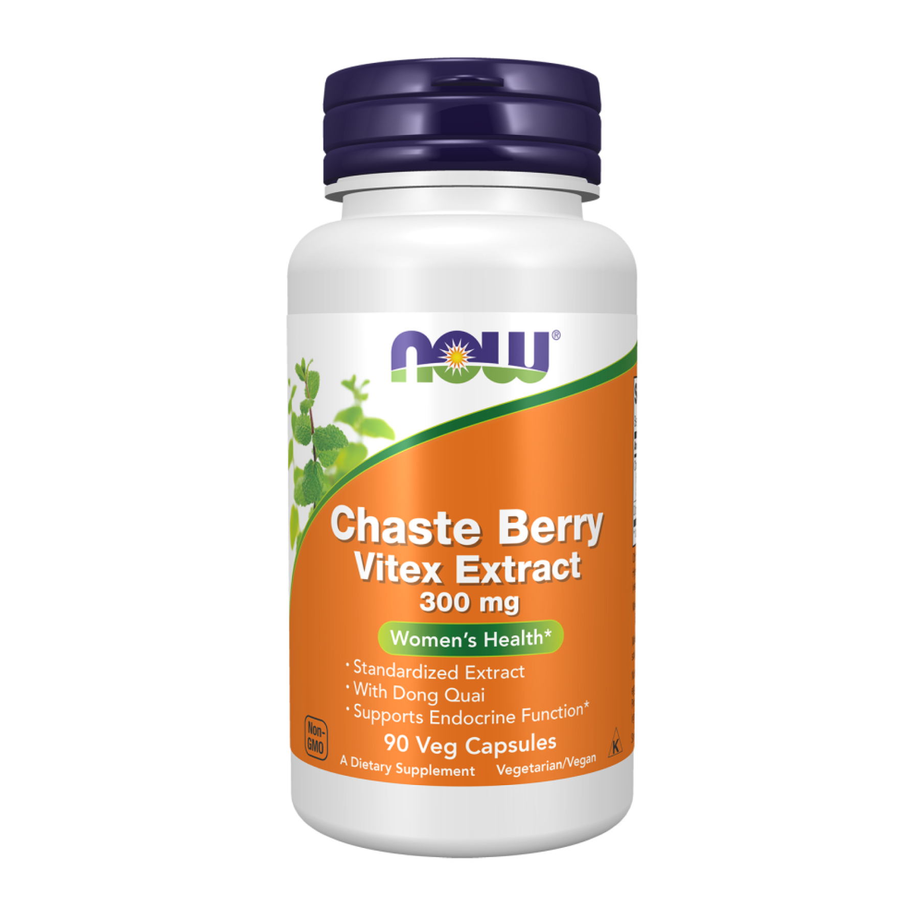 chaste-berry-vitex-extract-300-mg-90-vcaps-26269619751172_6763346b38 Chaste Berry Vitex Extract 300 mg - 90 vcaps - Зображення 1