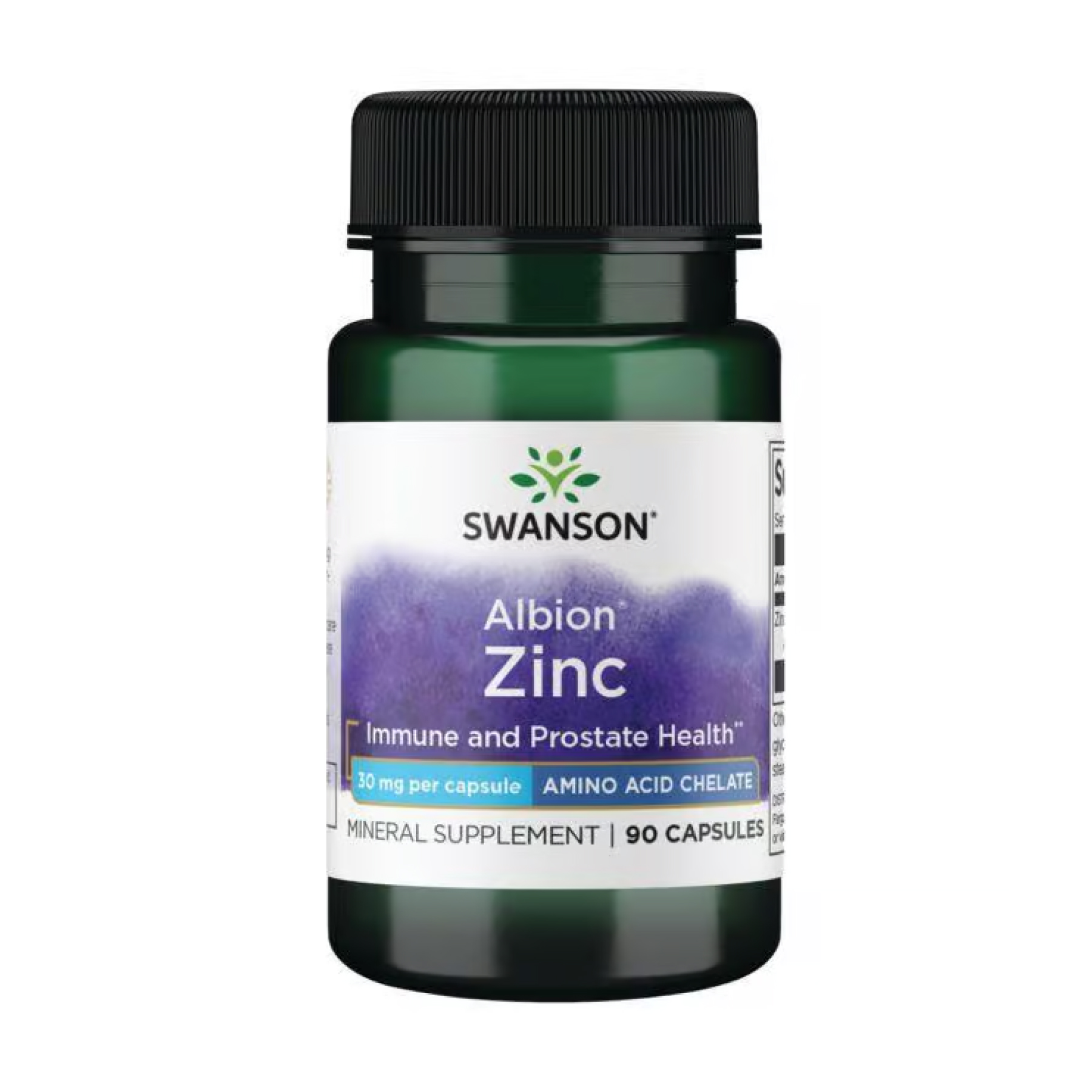 chelated-zinc-30-mg-90-cap-27279062088112_d96928a167 Albion Zinc 30 mg - 90 cap - Зображення 1