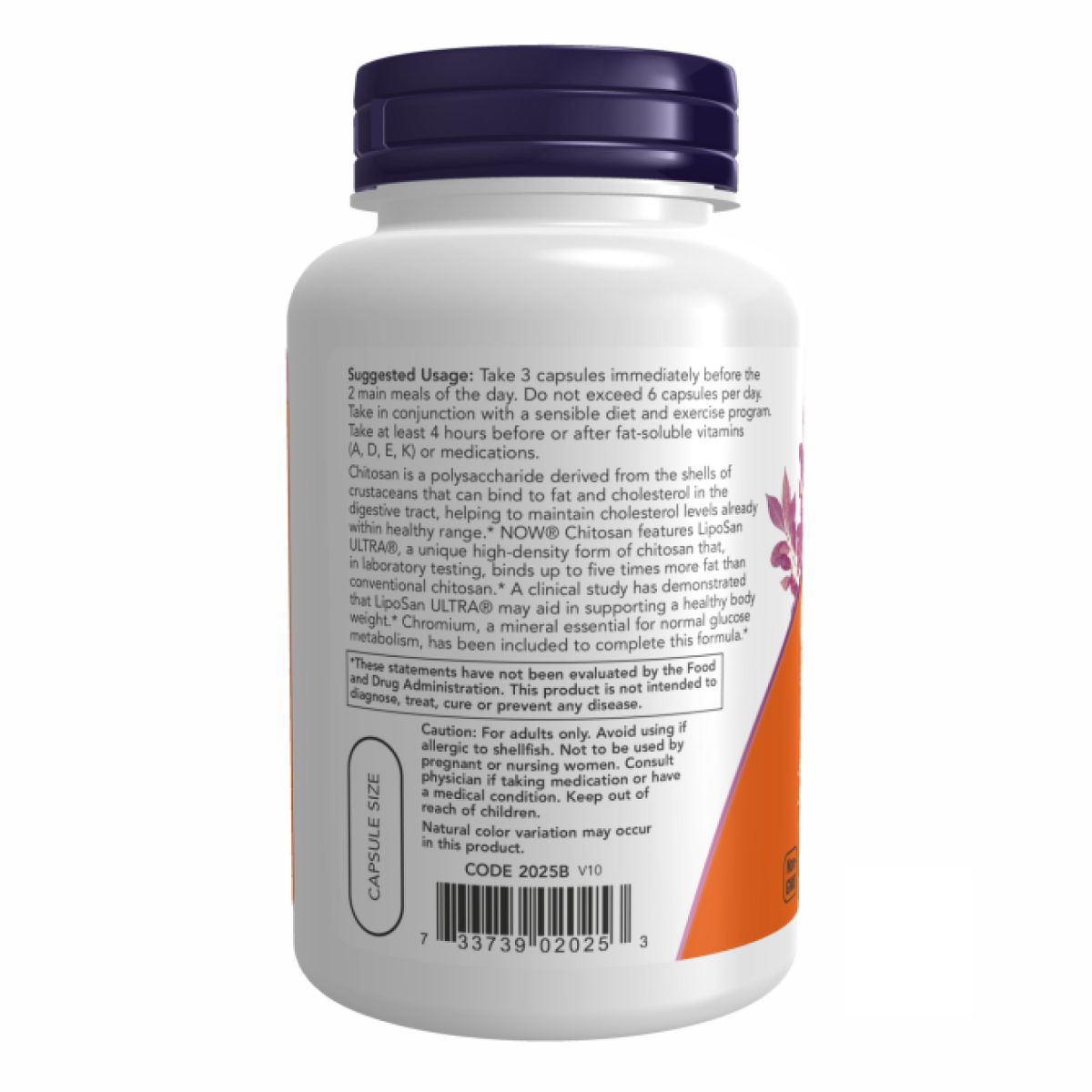 Chitosan - 120caps - Зображення 3