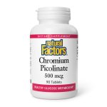 Chromium Picolinate 500mcg - 90 tabs