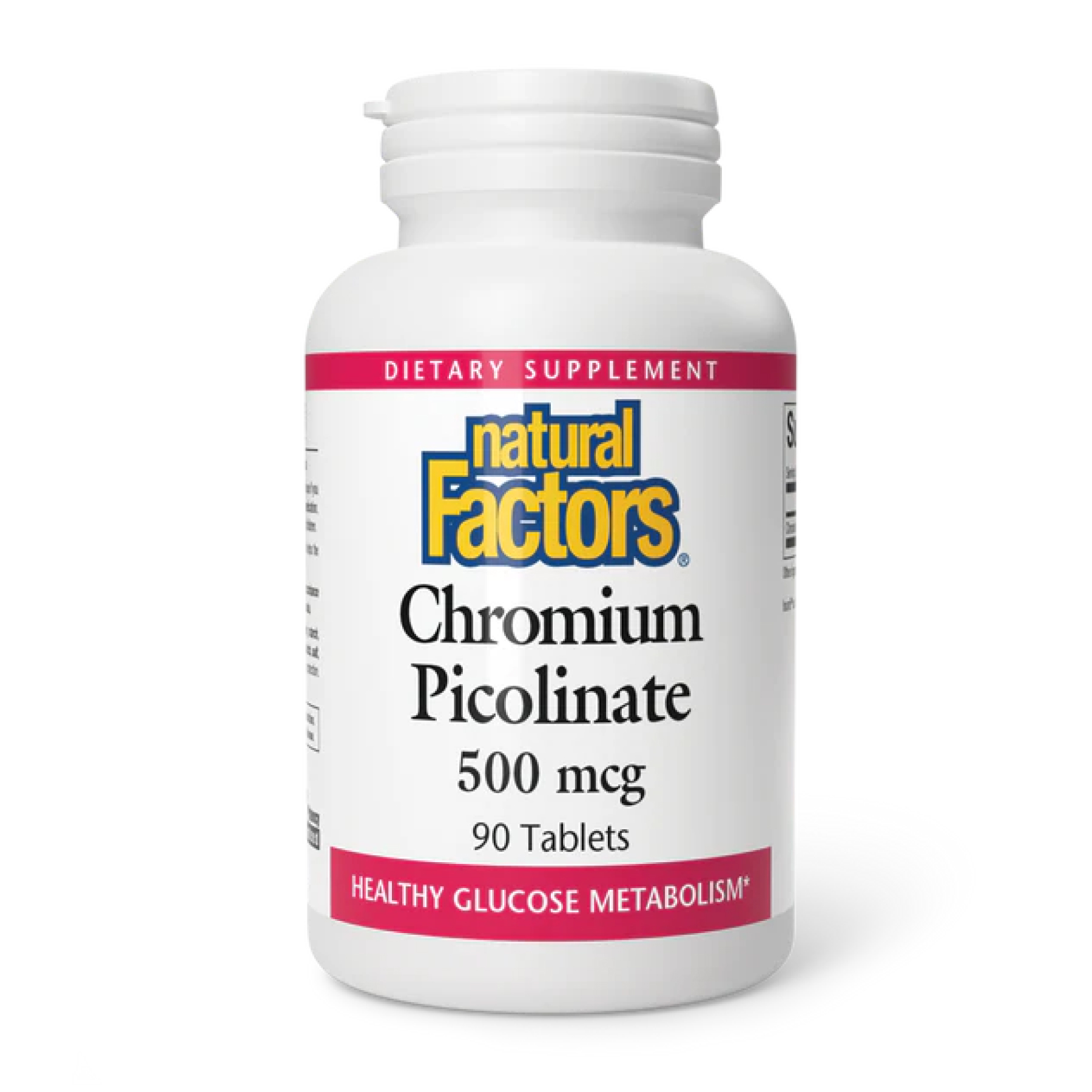 chromium-picolinate-500mcg-90-tabs-19792509215672_1d5b785c4b Chromium Picolinate 500mcg - 90 tabs - Зображення 1