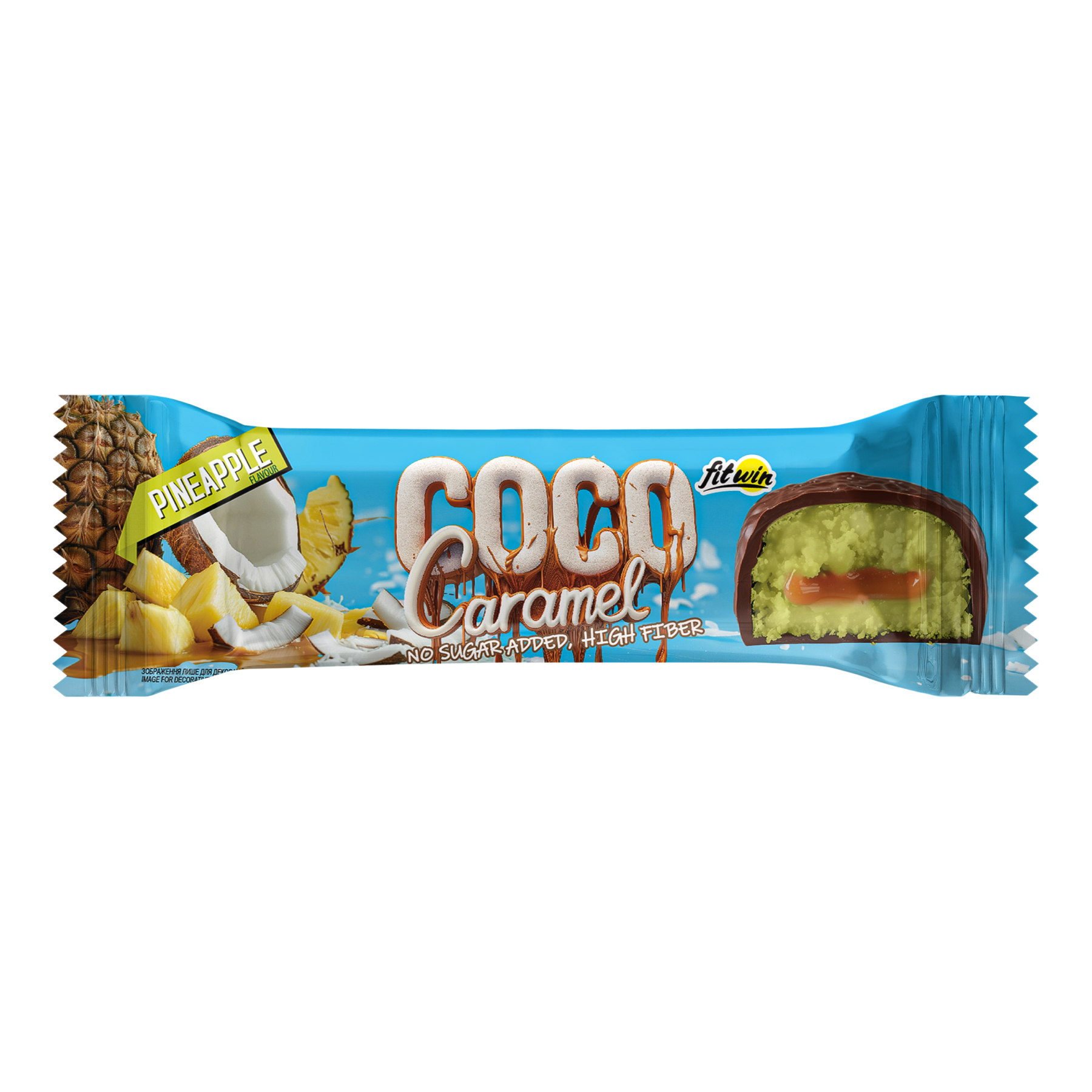 coco-caramel-20x40g-pineapple-91280610409229_163d5c91a7 Coco Caramel - 20x40g Pineapple - Зображення 1