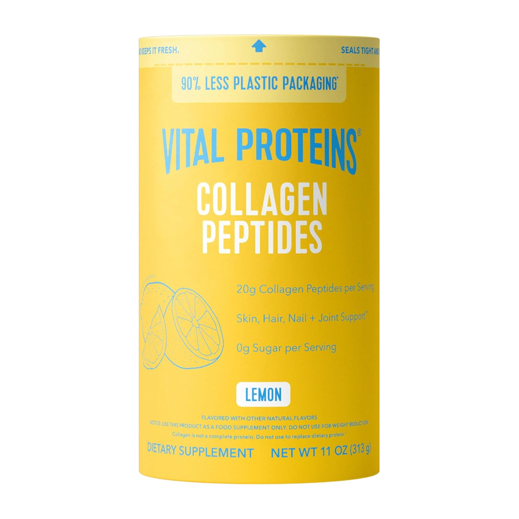 collagen-peptides-313g-lemon-62785913728613_39d5bf82bc Collagen Peptides - 313g Lemon - Зображення 1