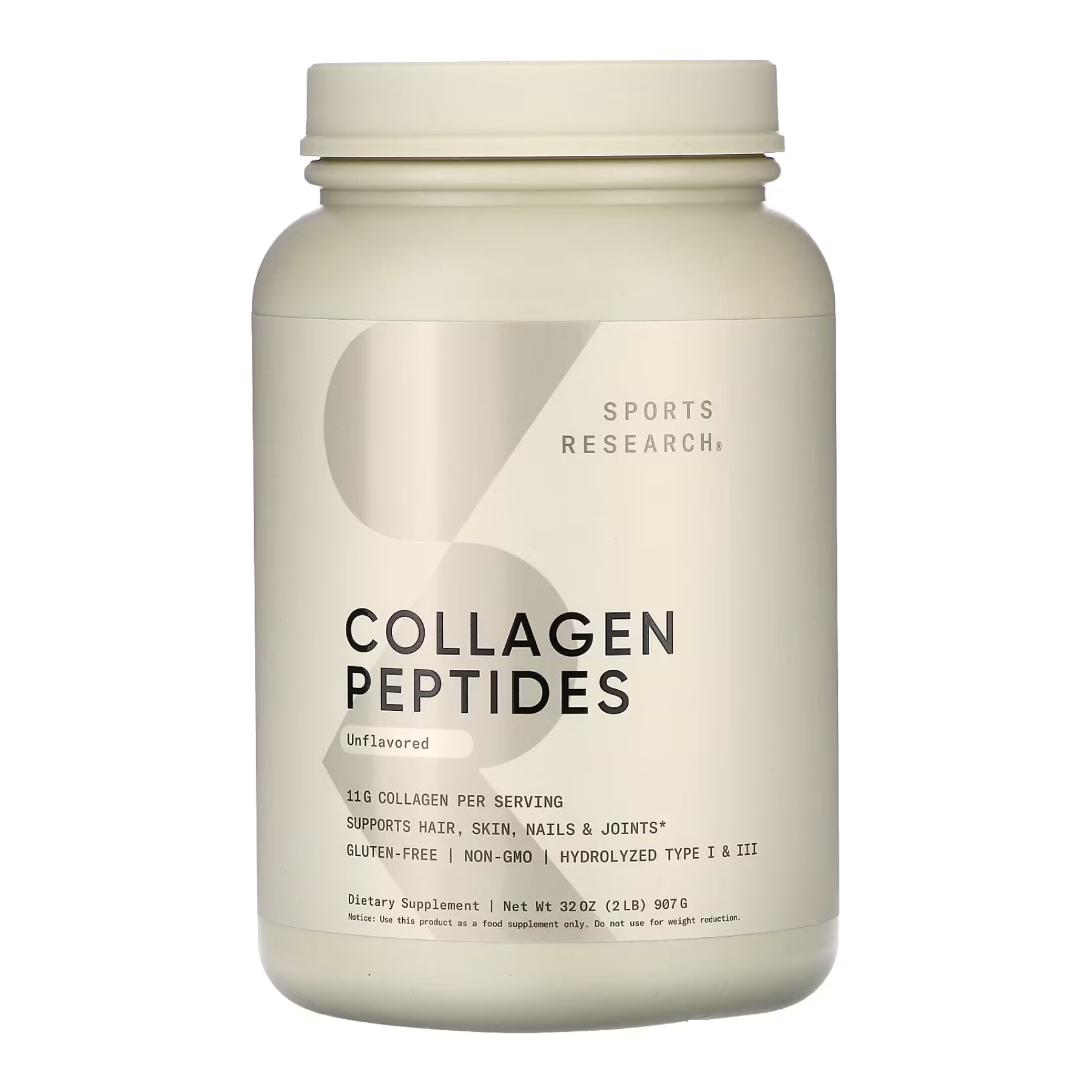 collagen-peptides-907g-unflavored-37310959248421_bb6502ad04 Collagen Peptides - 907g Unflavored - Зображення 1