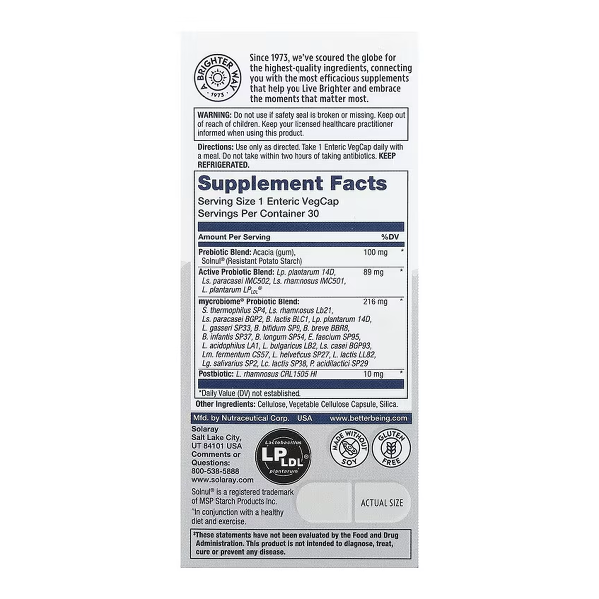 Complete Probiotic Active - 30 vcaps - Зображення 2