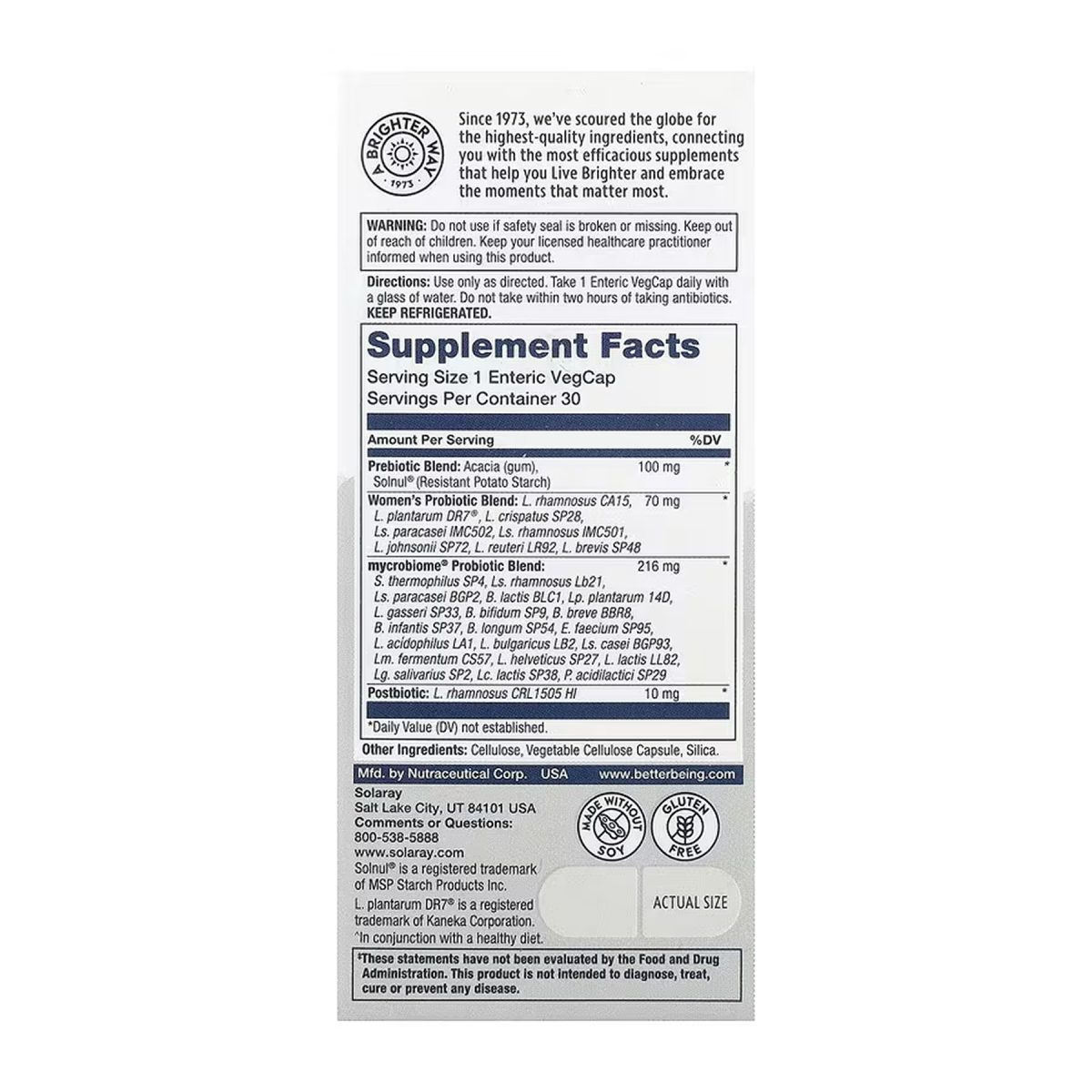 Complete Probiotic Women's - 30 vcaps - Зображення 2