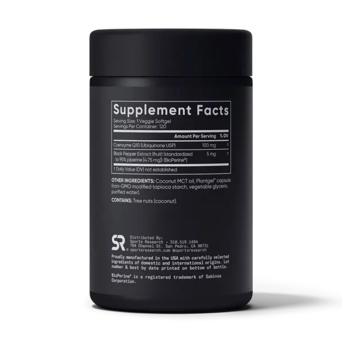 CoQ10 100mg - 120 veg softgels - Зображення 2