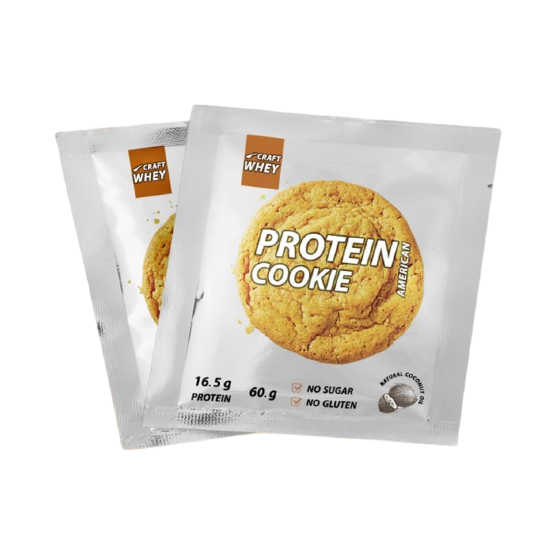 craft-wheyprotein-cookie-60g-american-90136416428396_adf3f196a5 Protein Cookie - 60g American (Поштучно) - Зображення 1