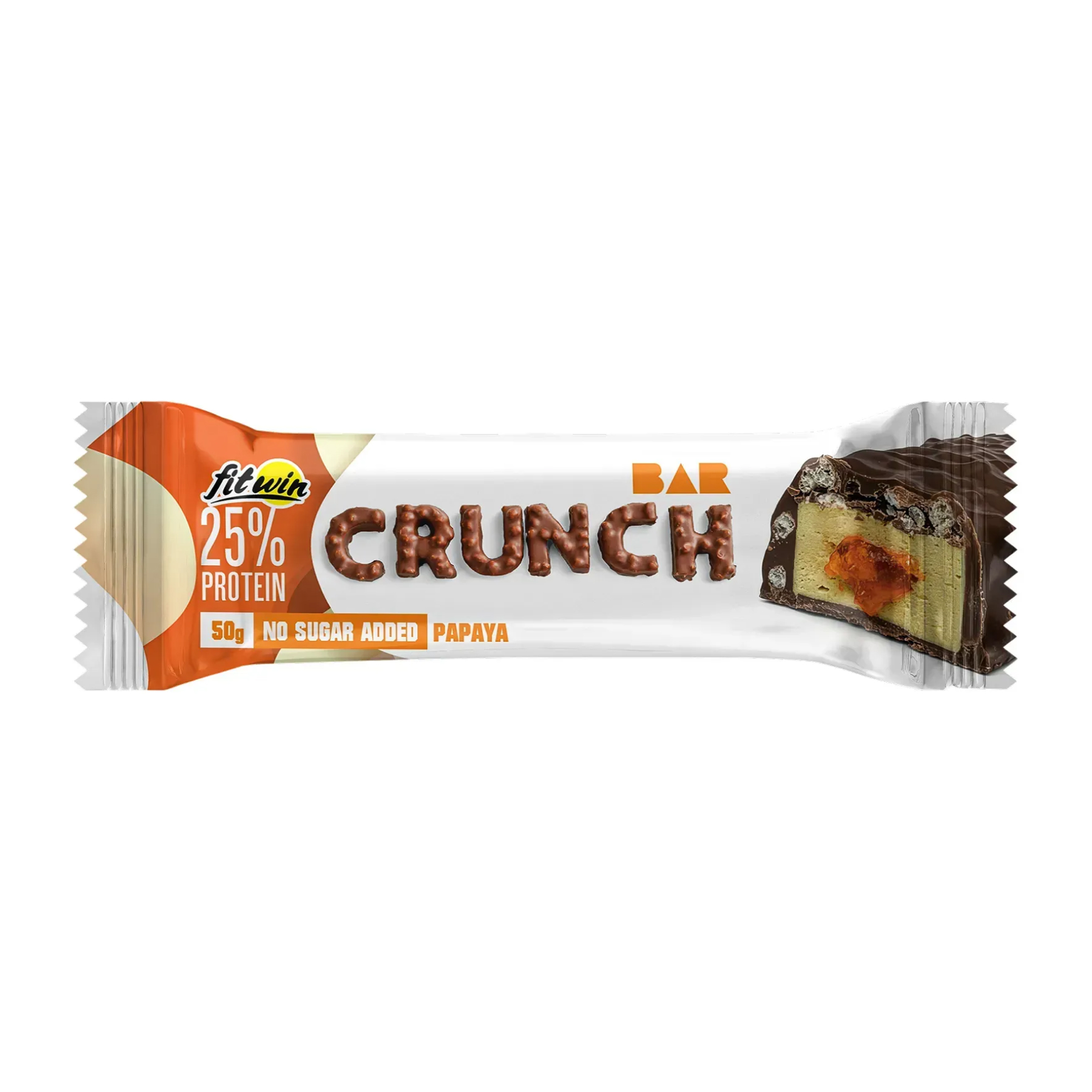 crunch-bar-12x50g-papaya-65155457911635_008d242786 Crunch Bar - 12x50g Papaya - Зображення 1