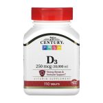 D3 250 mcg (10,000 IU) - 110 tabs