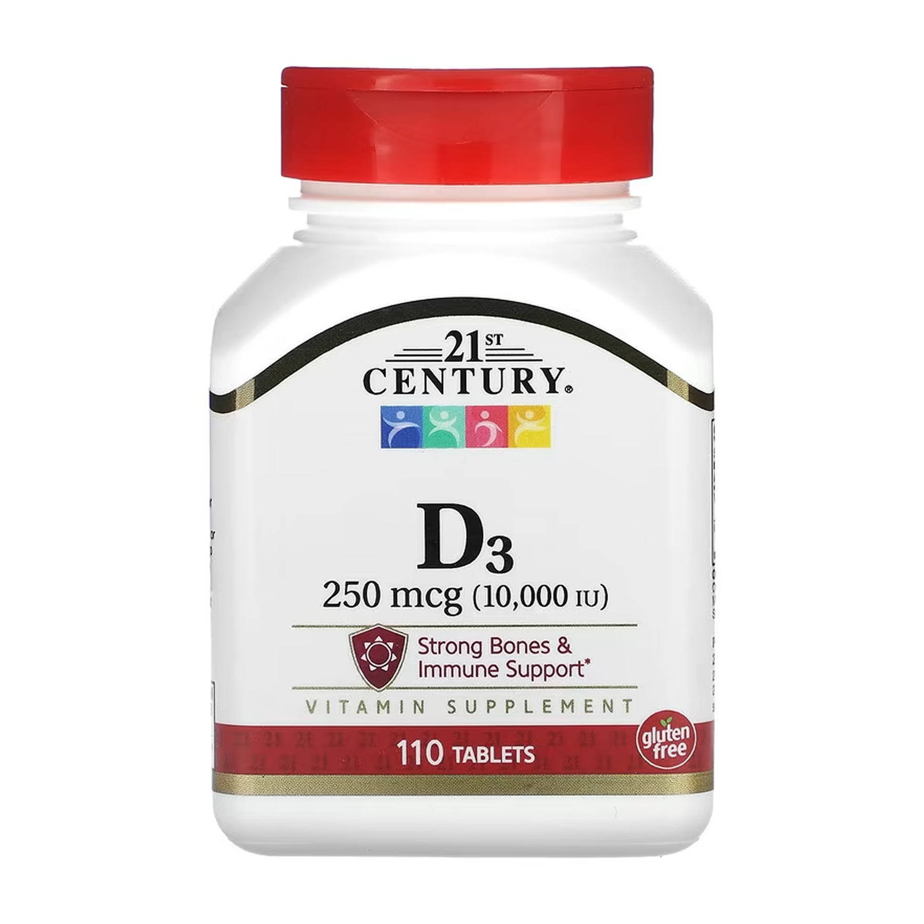 d3-250-mcg-10000-iu-110-tabs-64801144744018_24f5384320 D3 250 mcg (10,000 IU) - 110 tabs - Зображення 1