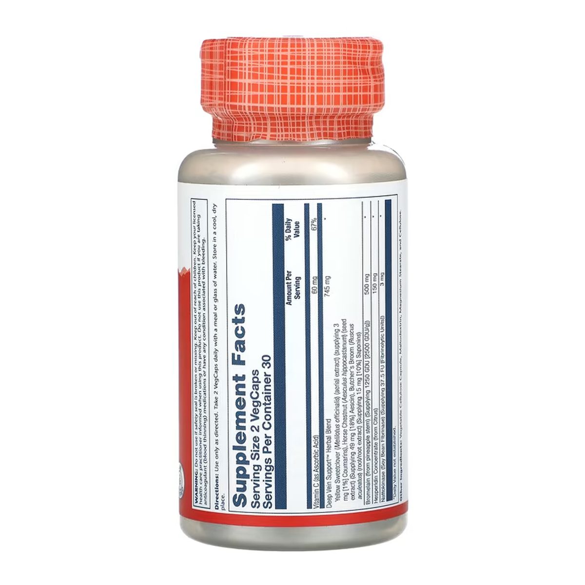 Deep Vein Support - 60 vcaps - Зображення 2