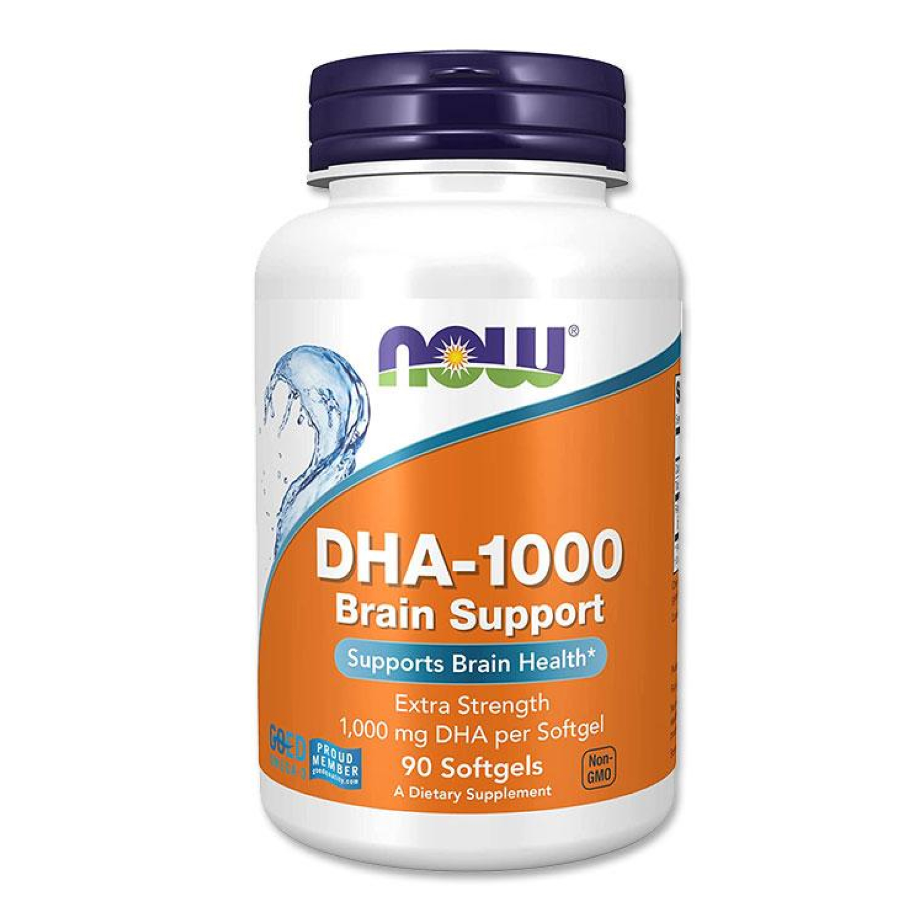 dha-1000-fish-oil-extra-strength-90-softgels-85569593309355_e99785c8f2 DHA-1000 Brain Support - 90 softgels - Зображення 1