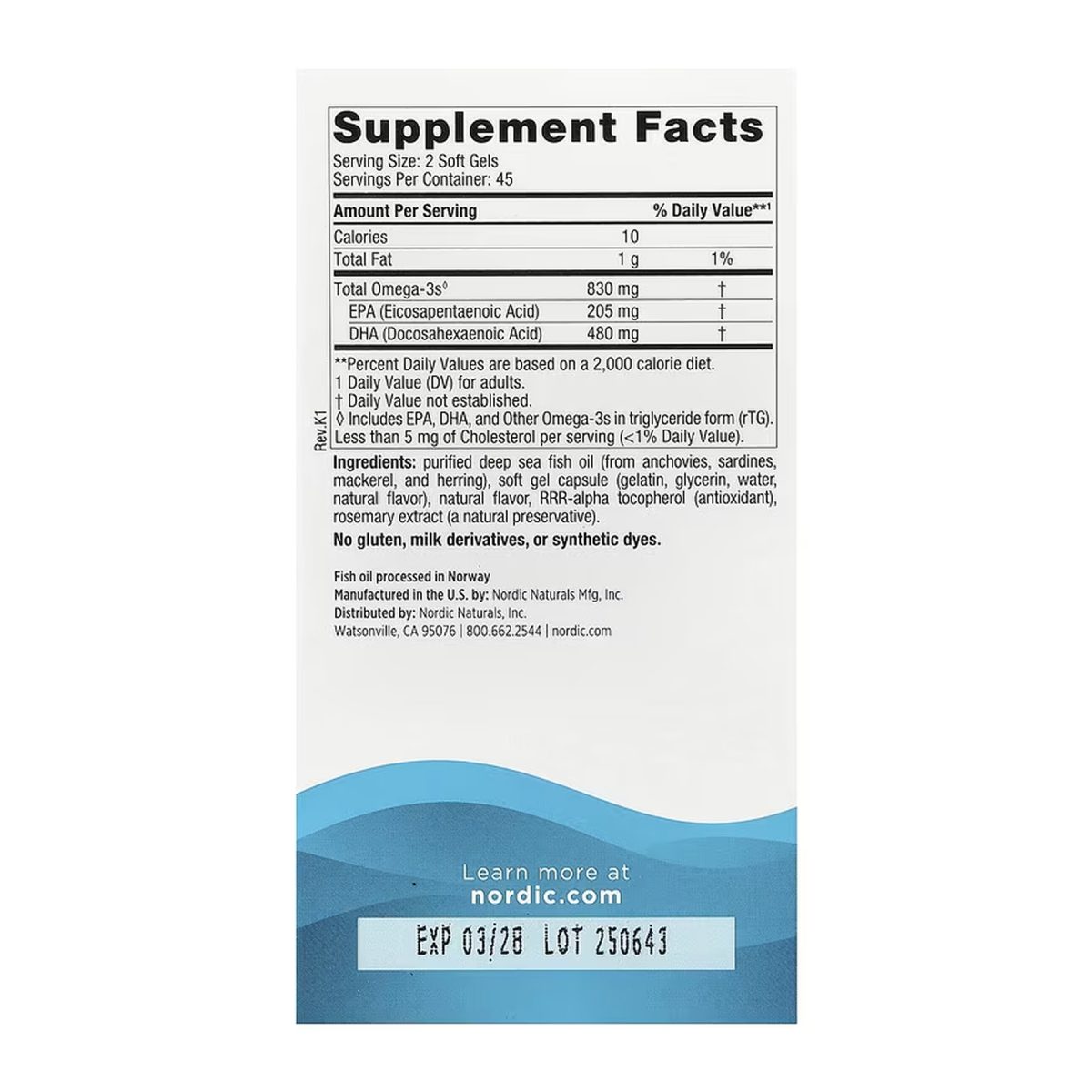 DHA - 90 softgels - Зображення 2