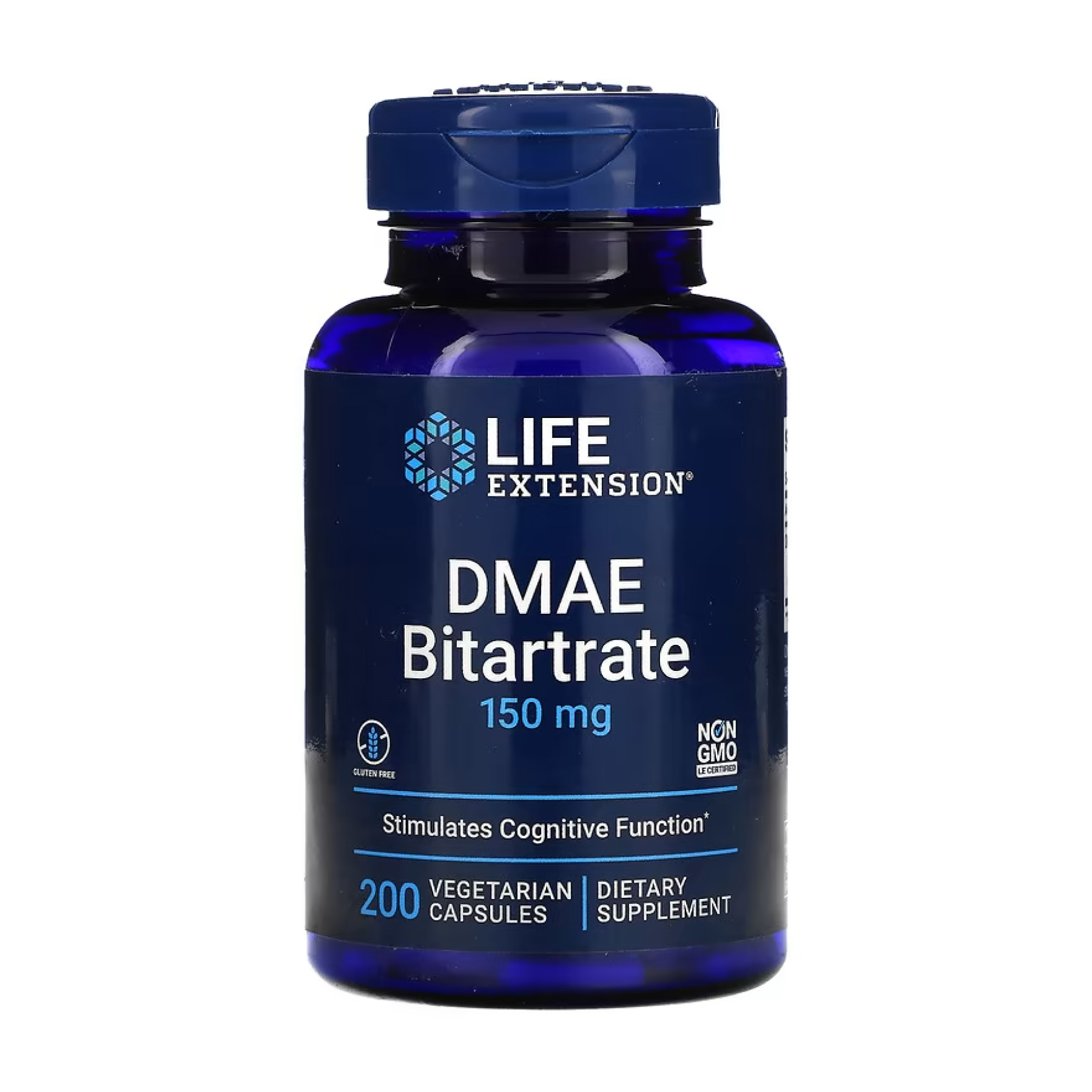 dmae-bitartrate-150-mg-200-vegetarian-capsules-le-43140886617358_6b89eb591f DMAE Bitartrate 150mg - 200 vcaps - Зображення 1