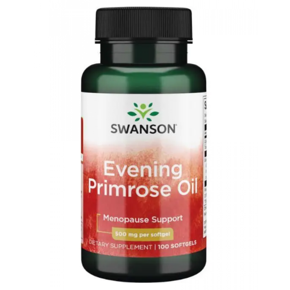 evening-primrose-oil-500mg-100-softgels-94649606941356_0f8c27719e Evening Primrose Oil 500mg - 100 softgels - Зображення 1