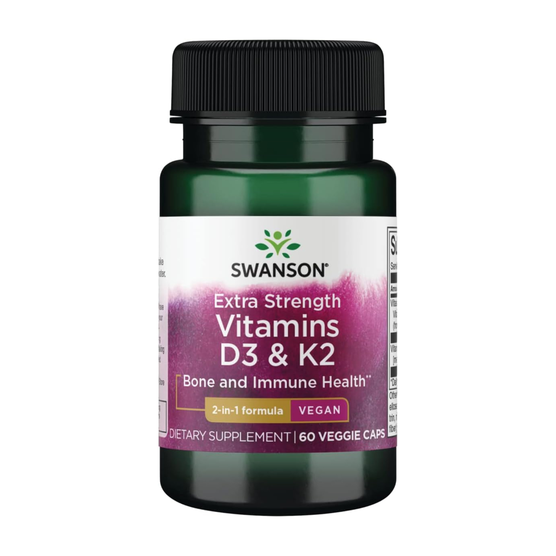 extra-strength-d3-k2-5000-iu-100mcg-60-vcaps-85428864708897_b7107550fc Extra Strength D3 & K2 5000 Iu & 100mcg - 60 vcaps - Зображення 1