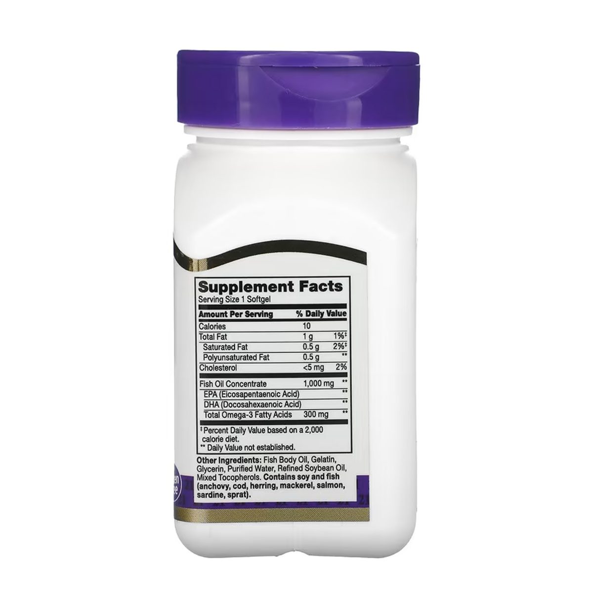Fish Oil 1000 mg - 60 softgels - Зображення 2