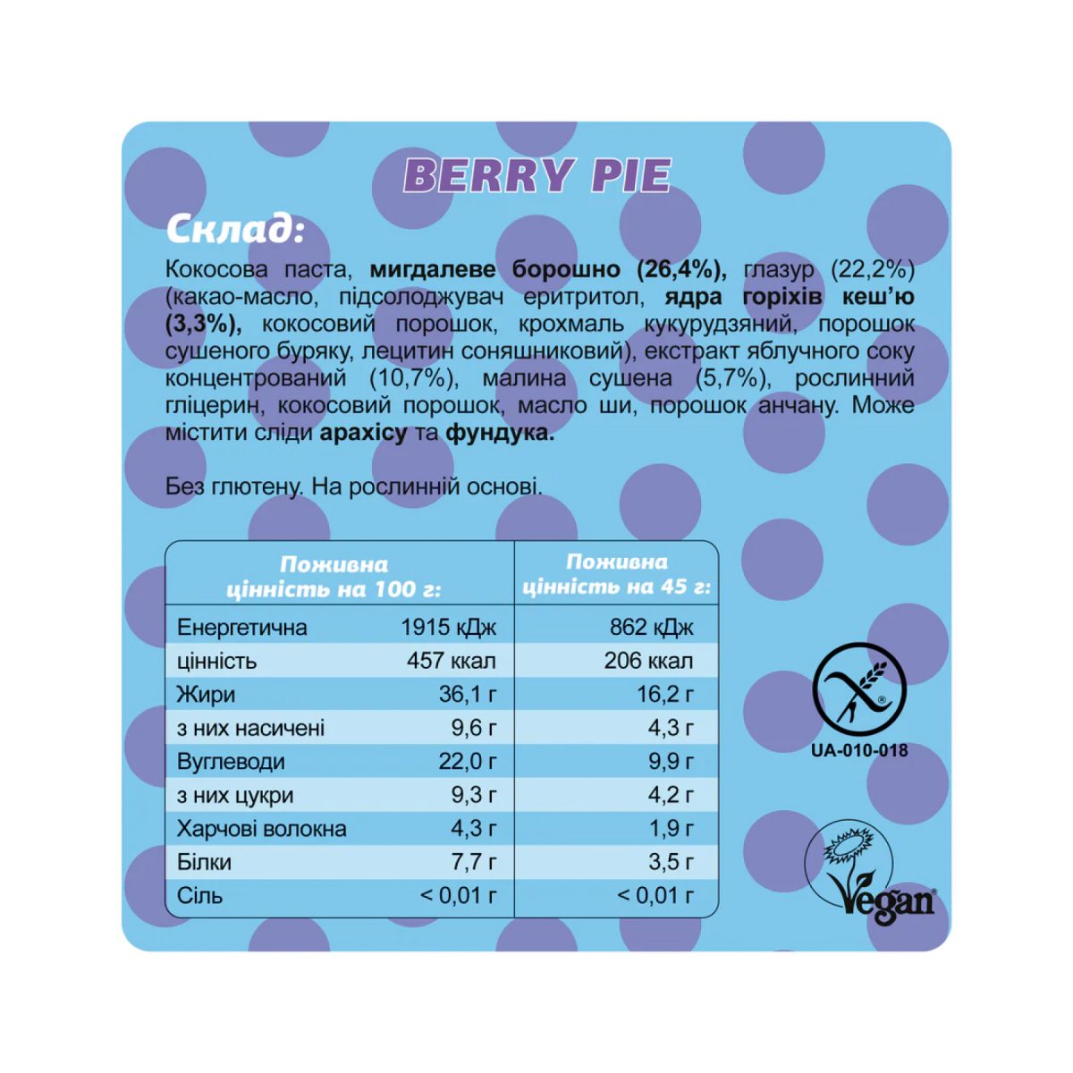 Fizi Box - 10x45g Berry Pie - Зображення 2