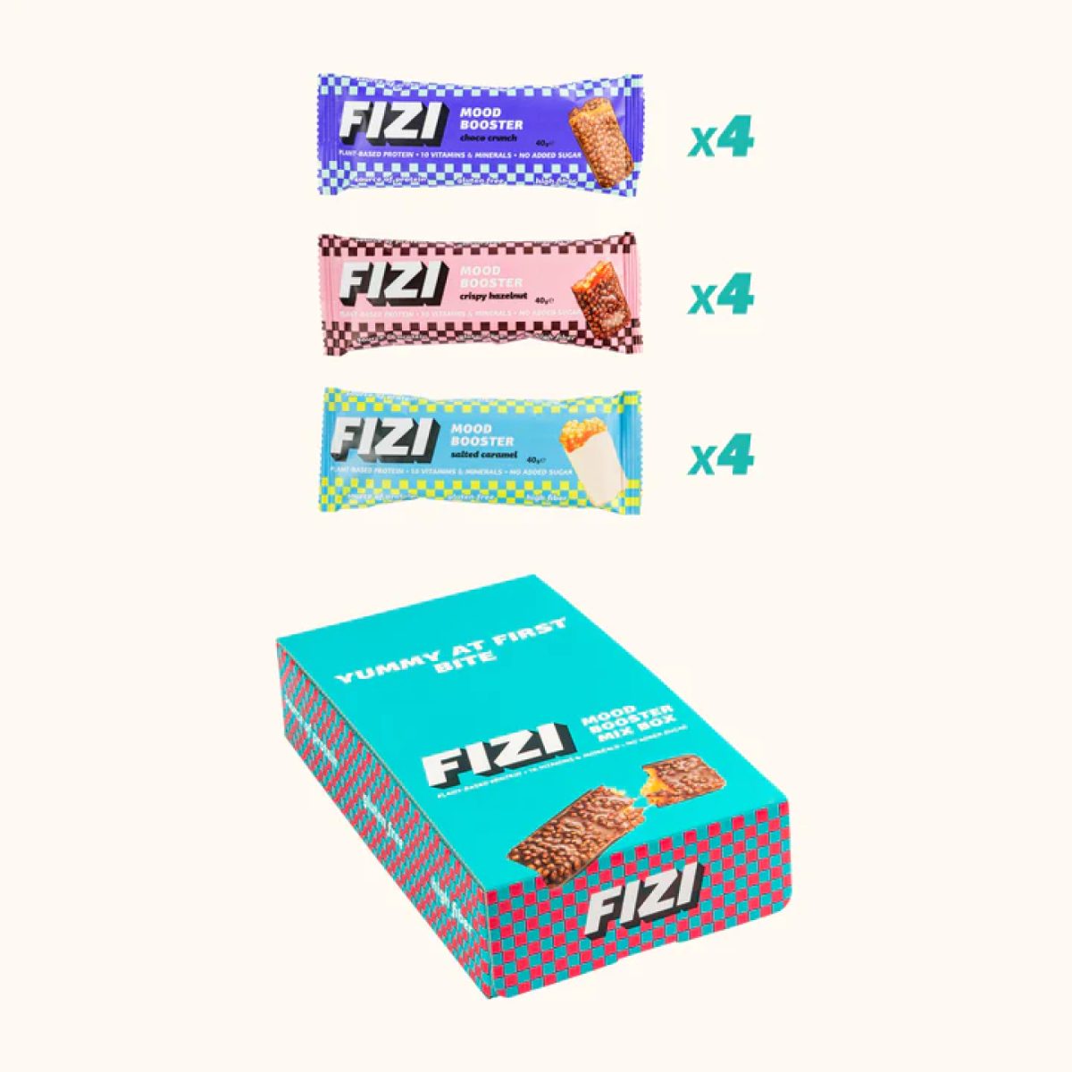 Fizi Mood Booster - 12x40g Mix Box - Зображення 3
