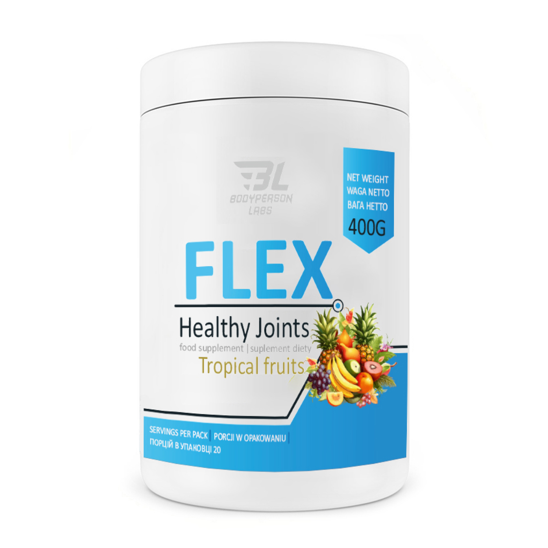flex-healthy-joints-400g-tropical-fruits-87701890316700_c8955a7d67 Flex Healthy Joints - 400g Tropical Fruits - Зображення 1