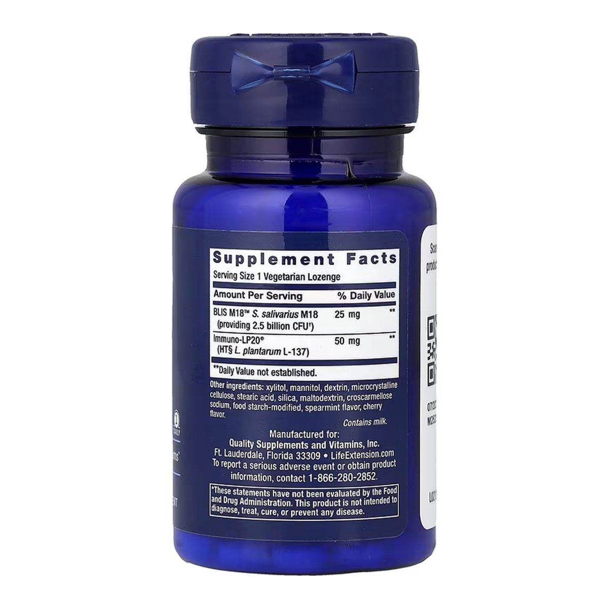 FLORASSIST® Probiotic Oral Hygiene - 30 vegetarian lozenges - Зображення 2