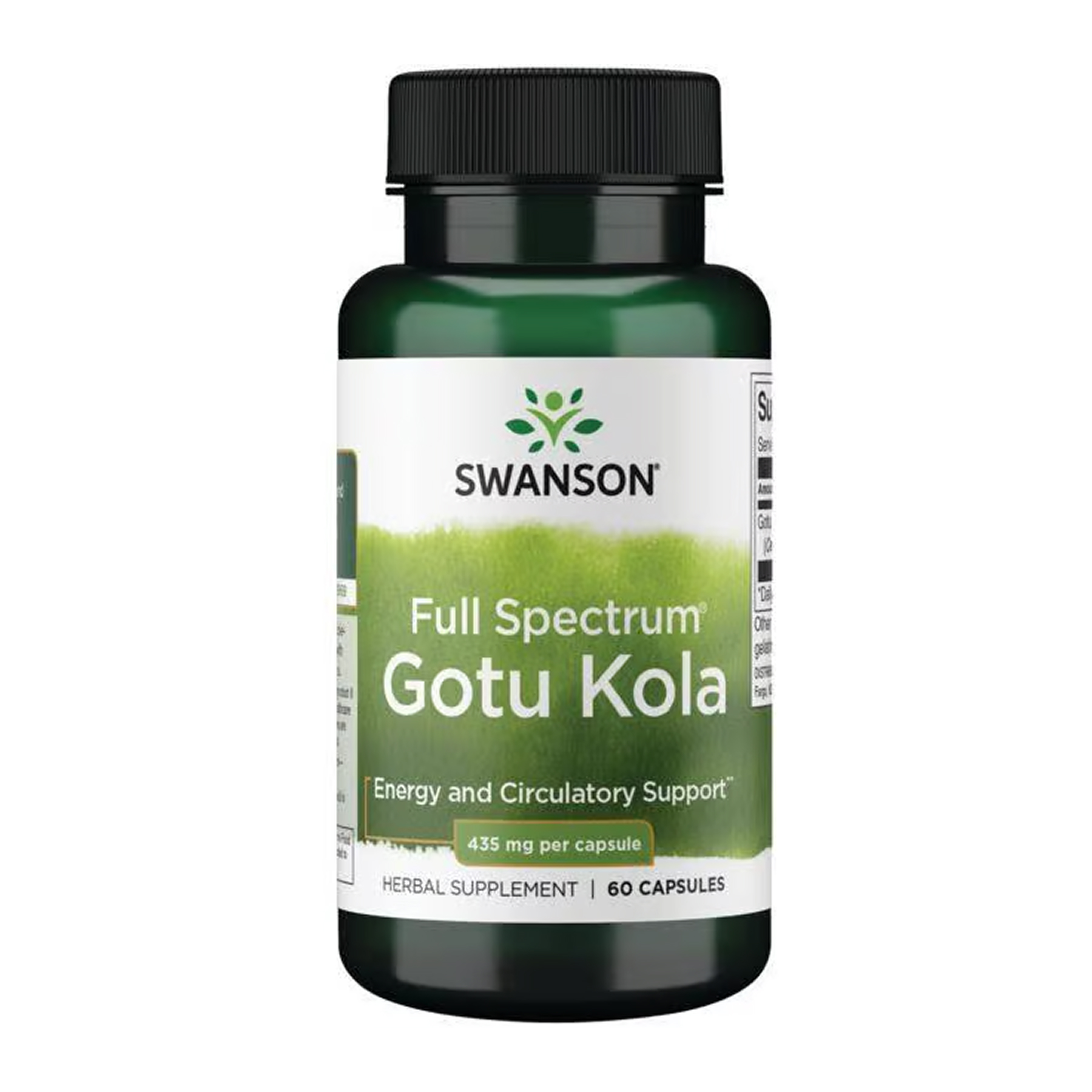 full-spectrum-gotu-kola-435mg-60-caps-65424511023180_fadc6db7f4 Full Spectrum Gotu Kola 435mg - 60 caps - Зображення 1