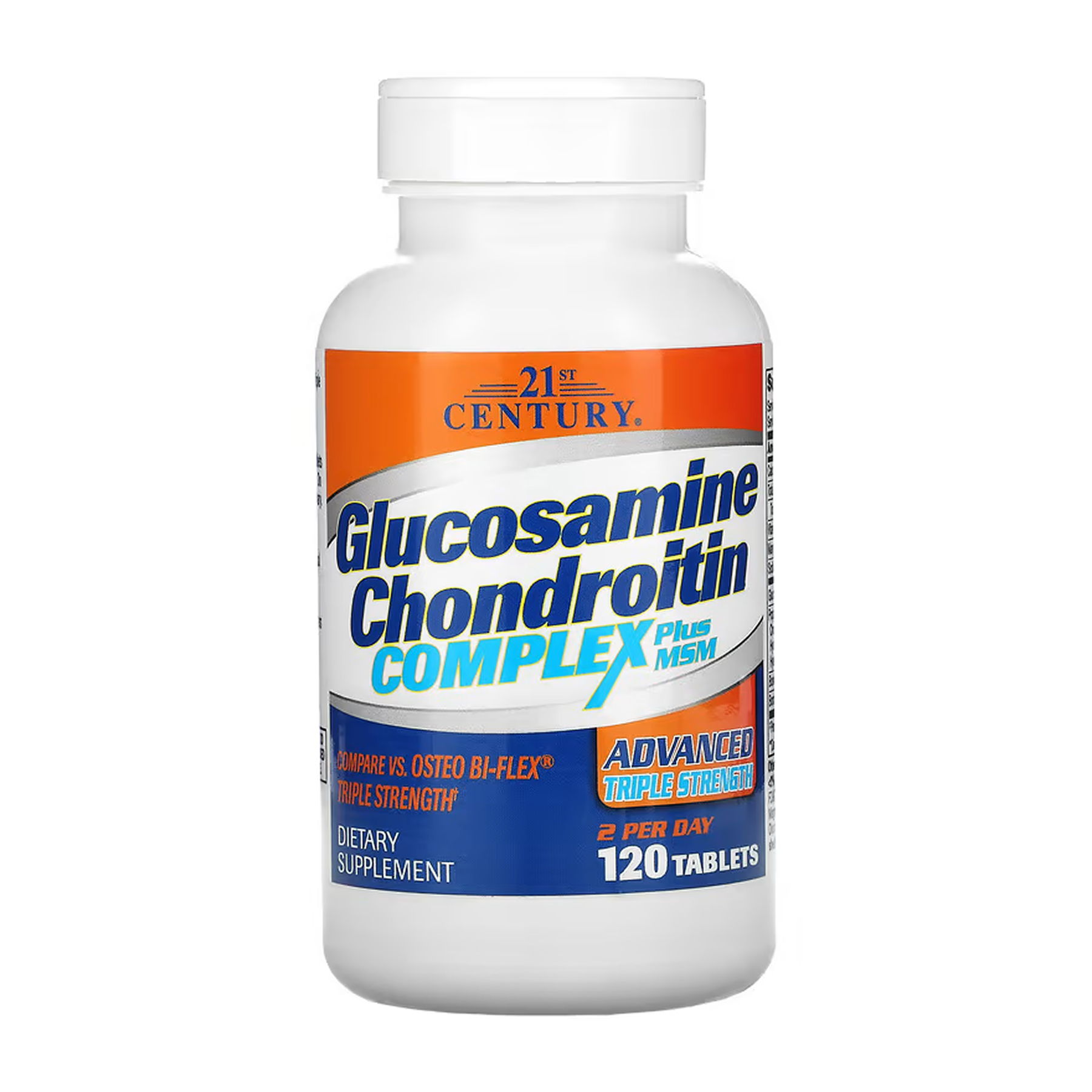 glucosamine-chondroitin-complex-triple-120-tabs-94593799801162_0c92b33c5e Glucosamine Chondroitin Complex Triple - 120 tabs - Зображення 1
