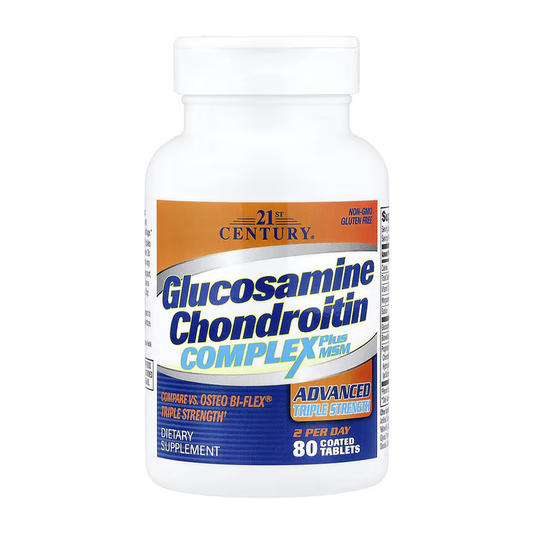 glucosamine-chondroitin-complex-triple-80-tabs-59602016433948_da1484dd38 Glucosamine Chondroitin Complex Triple - 80 tabs - Зображення 1