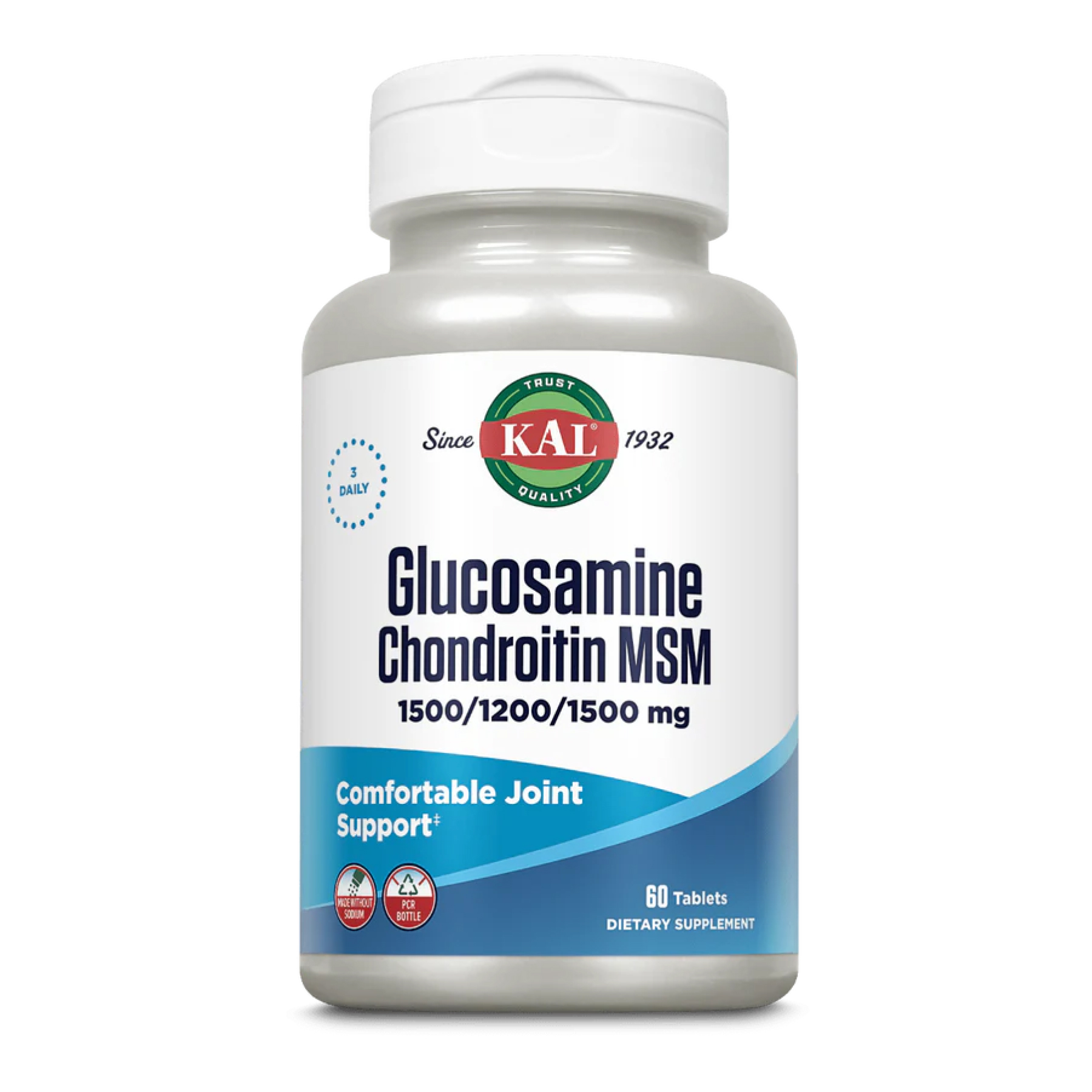 glucosamine-chondroitin-msm-60-tabs-97559785760396_9d503c88dd Glucosamine Chondroitin MSM - 60 tabs - Зображення 1