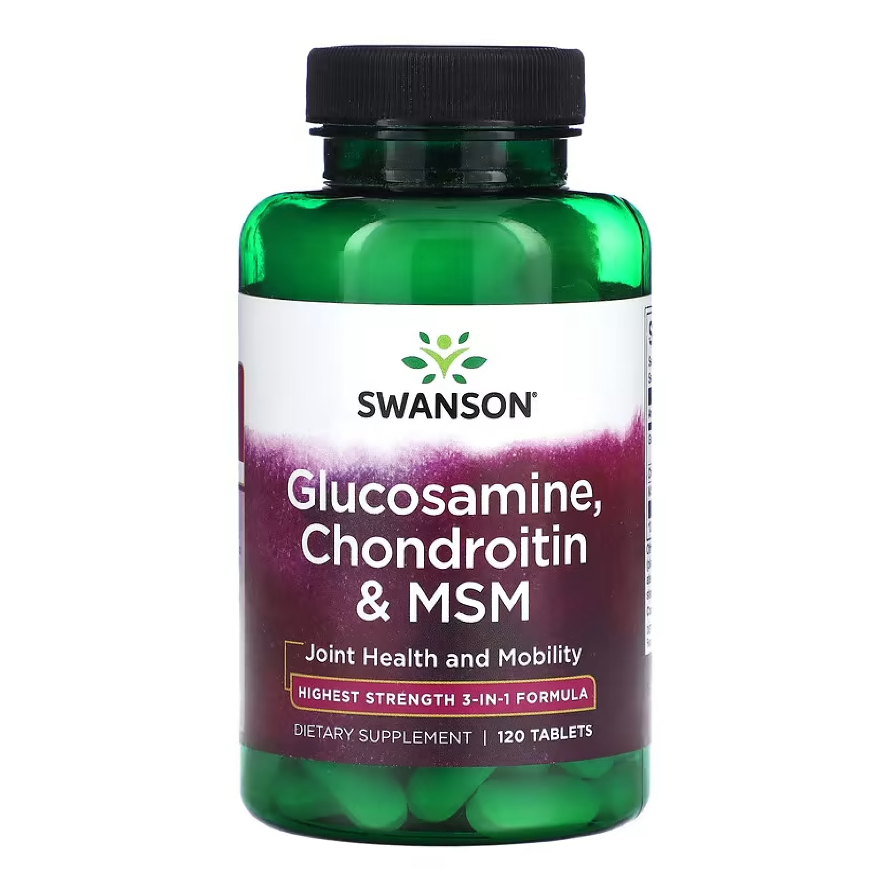 glucosamine-chondroitin-msm-highest-strength3-in-1-formula-120-tabs-18426004441422_c152ebcd9f Glucosamine, Chondroitin & Msm Highest Strength3-in-1 Formula - 120 tabs - Зображення 1