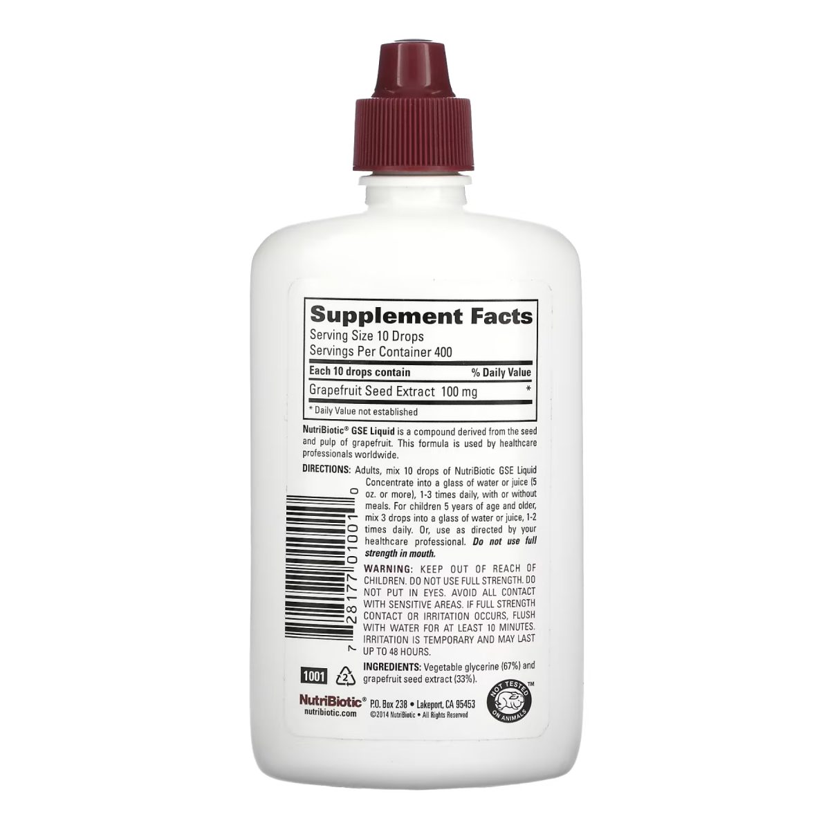 GSE Liquid Concentrate - 118 ml - Зображення 2