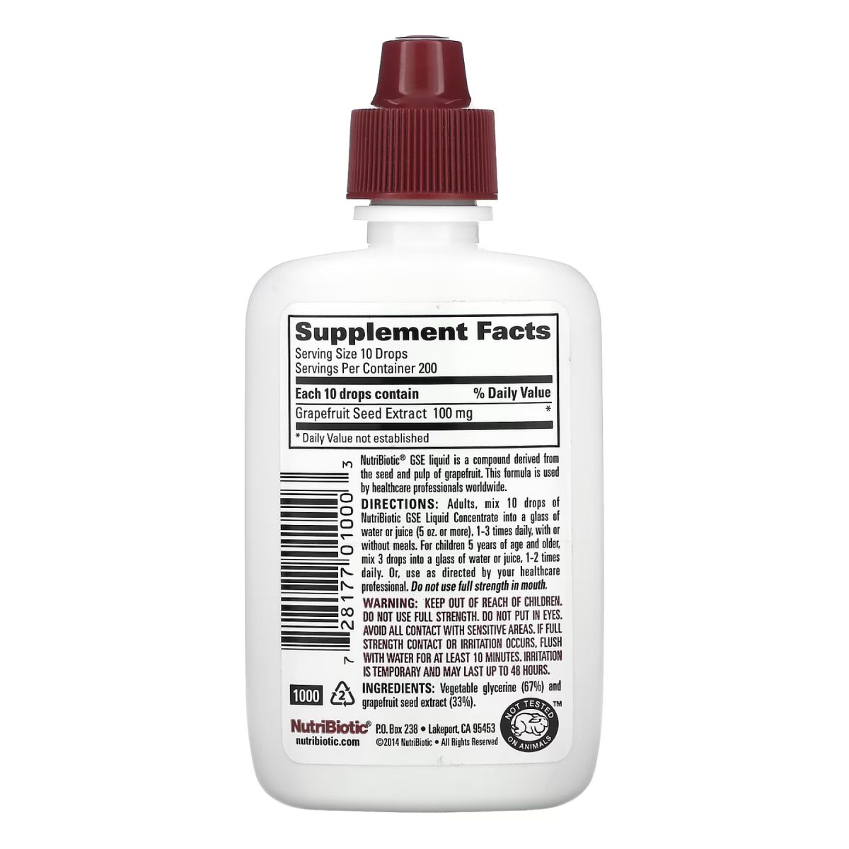 GSE Liquid Concentrate - 59 ml - Зображення 2