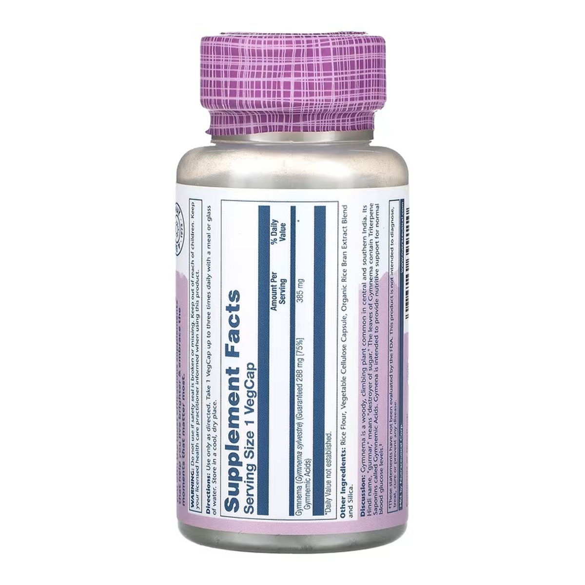 Gymnema 385mg - 60 vcaps - Зображення 2