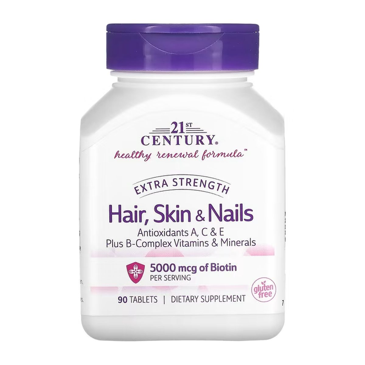 Hair, Skin & Nails Extra Strength - 90 tabs - Зображення 3