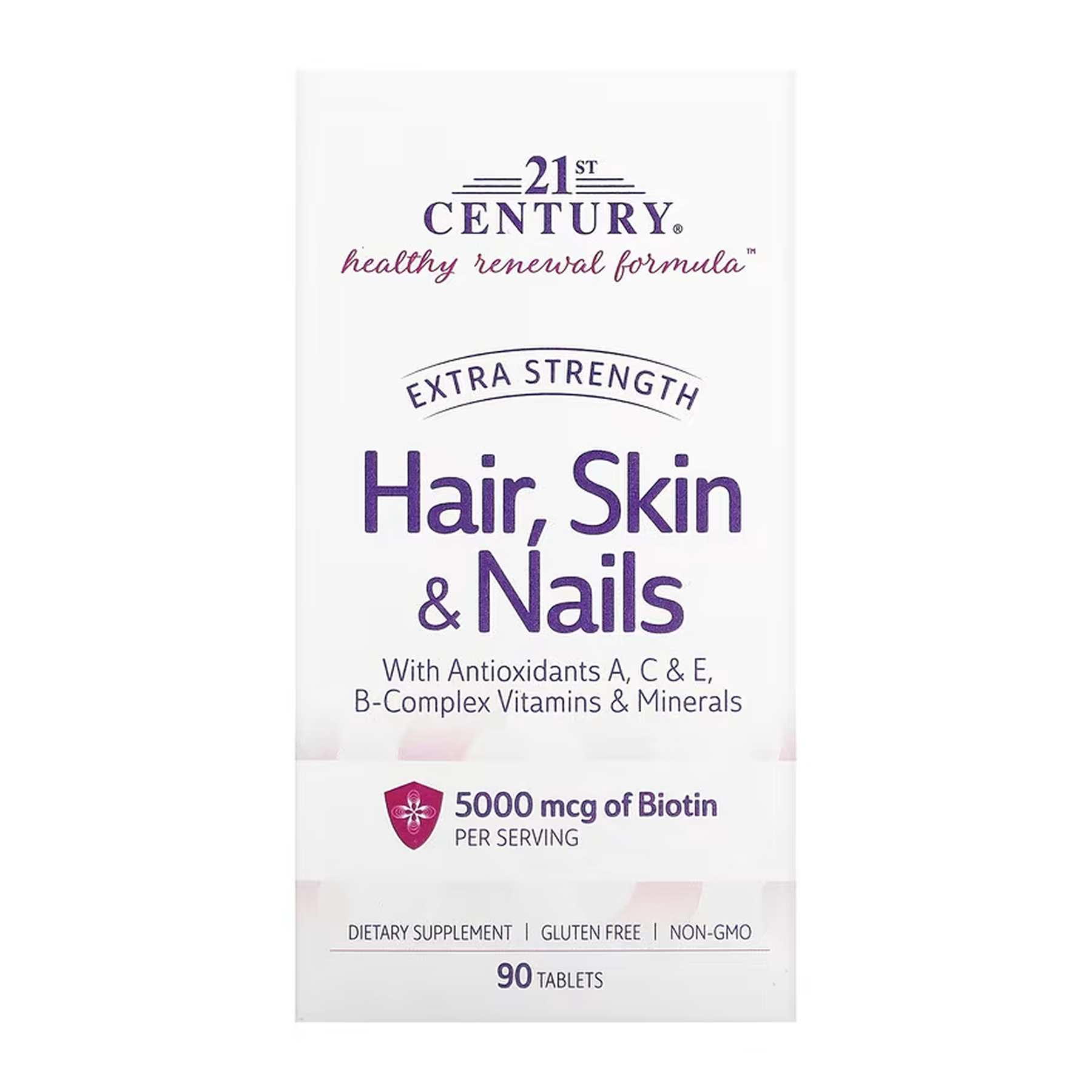 hair-skin-nails-extra-strength-90-tabs-88900774200203_2cf27bac50 Hair, Skin & Nails Extra Strength - 90 tabs - Зображення 1