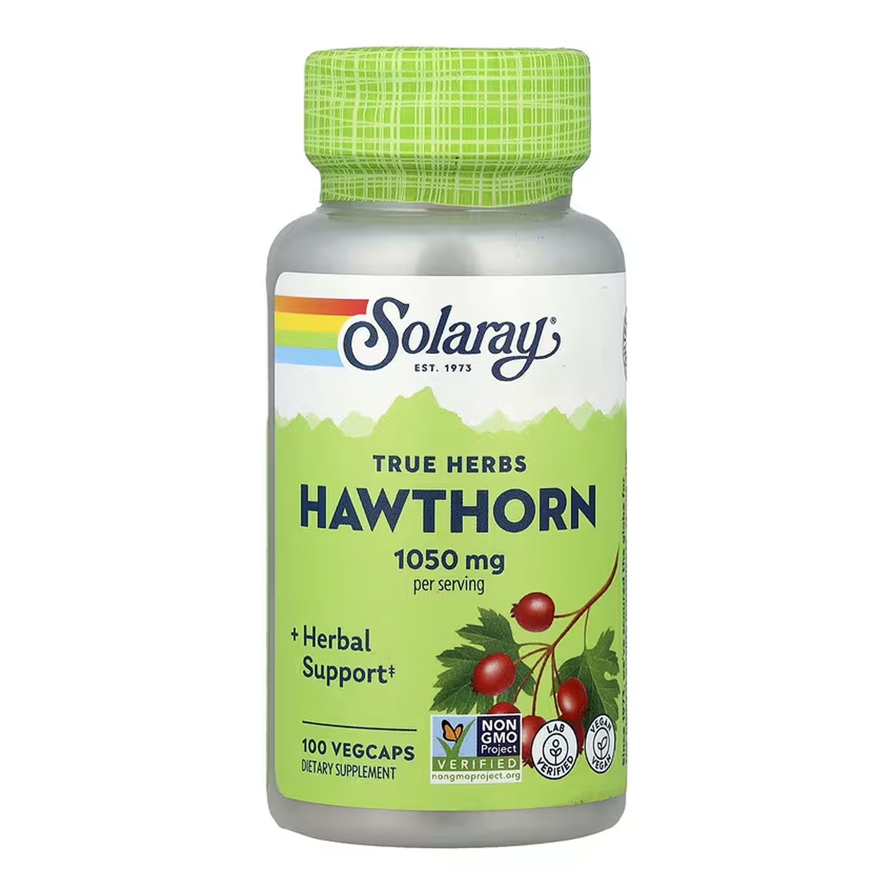 hawthorn-berry-525mg-100-vcaps-55552695026187_aa890c51e6 Hawthorn Berry 525mg - 100 vcaps - Зображення 1
