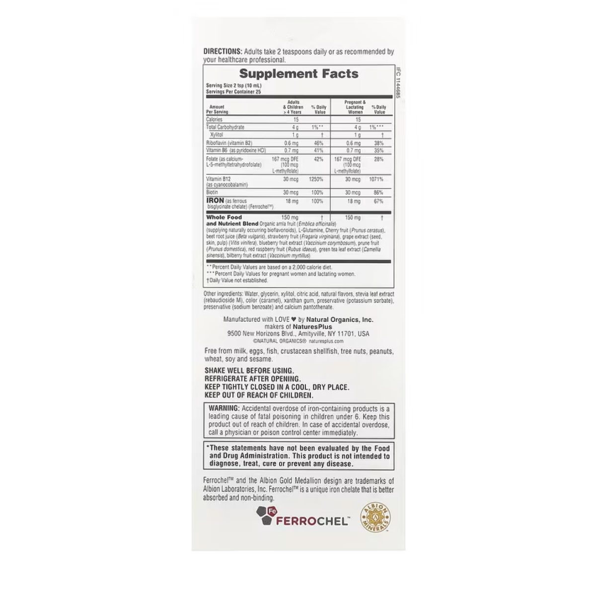 Hema-Plex® Liquid Iron - 250ml - Зображення 2