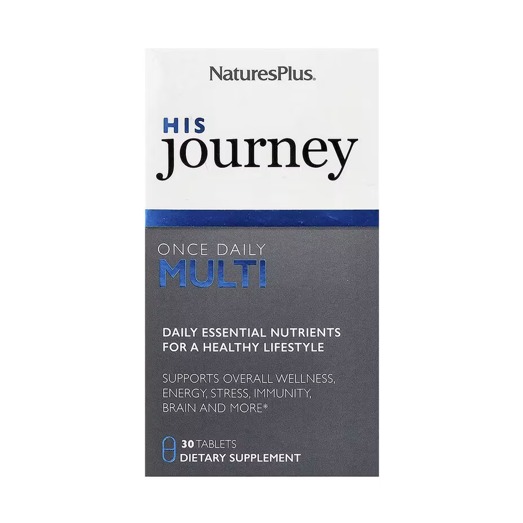 his-journey-once-daily-multi-30-tabs-88679574811542_96f8f996ed His Journey Once Daily Multi - 30 tabs - Зображення 1