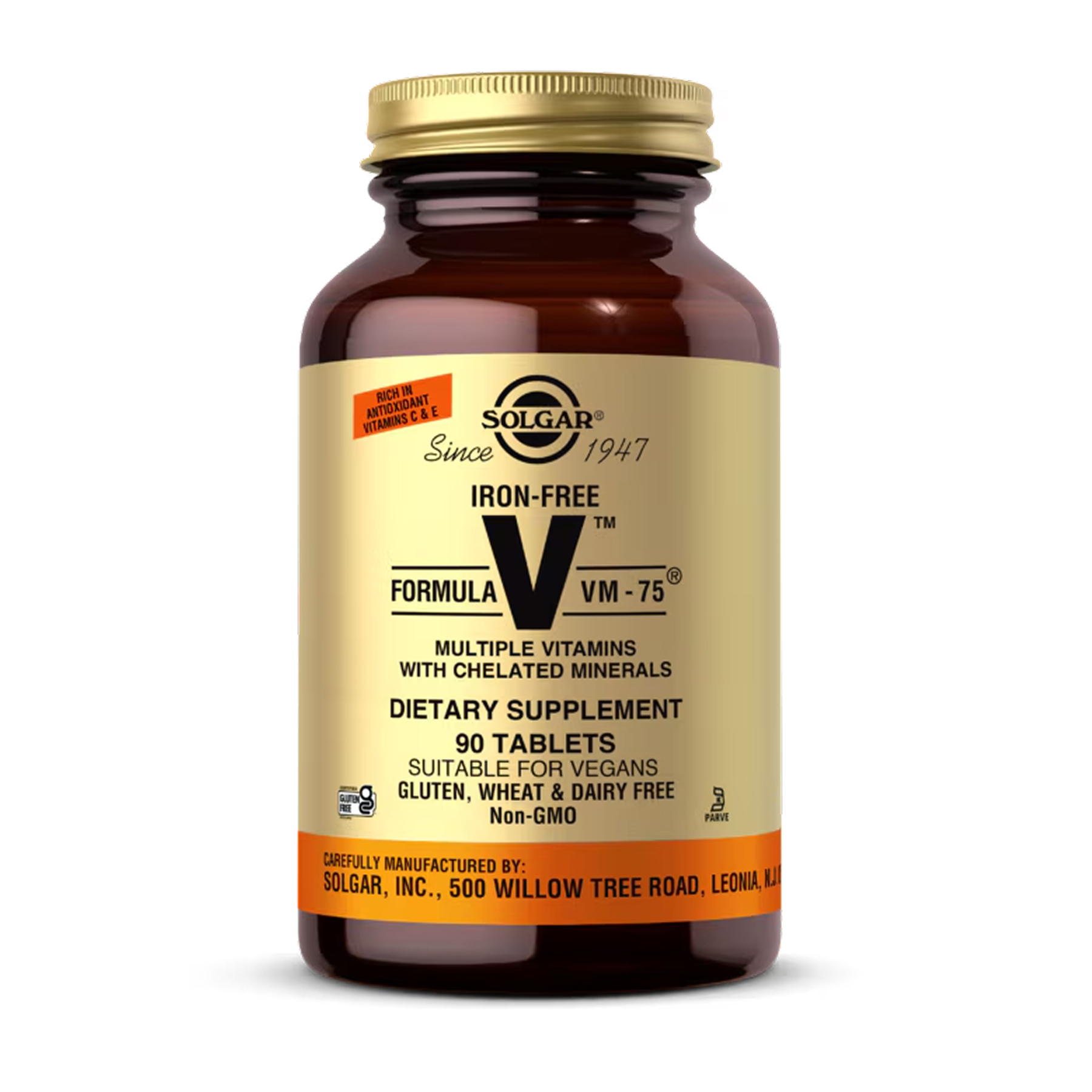 iron-free-formula-vm-75-90-tabs-16196302749862_8a33780f60 Iron-Free Formula VM-75® - 90 tabs - Зображення 1