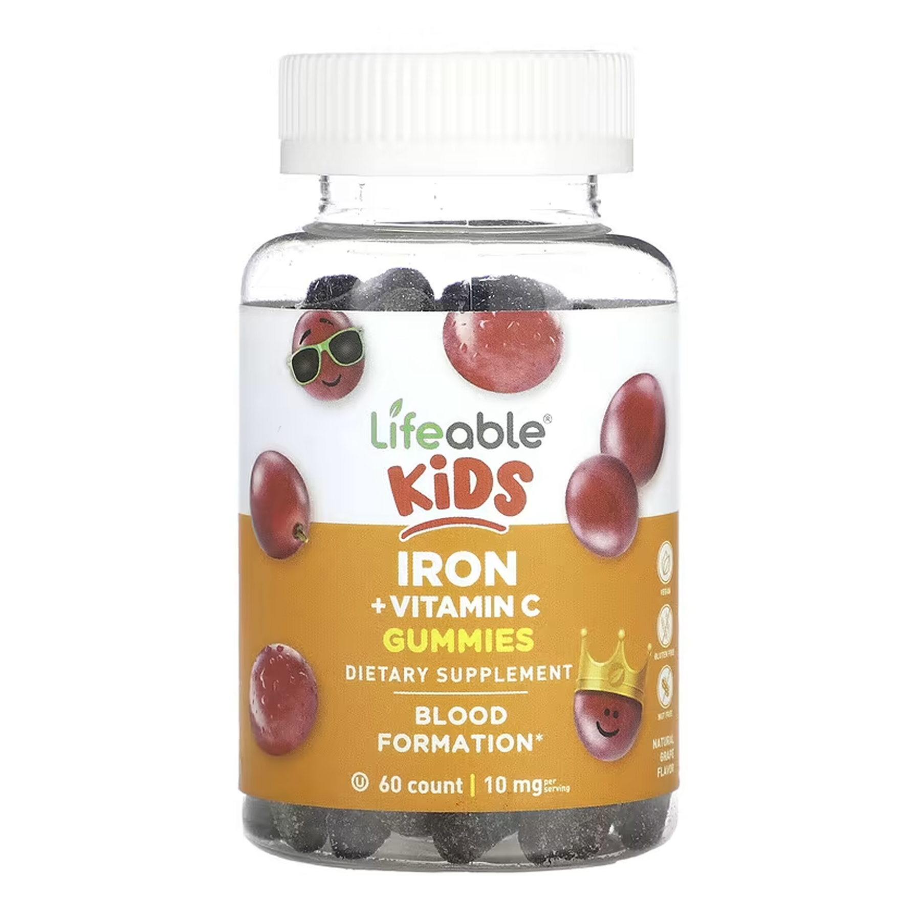 iron-vitamin-c-kids-60-gummies-17476714513289_1ad295e649 Iron + Vitamin C Kids - 60 gummies - Зображення 1