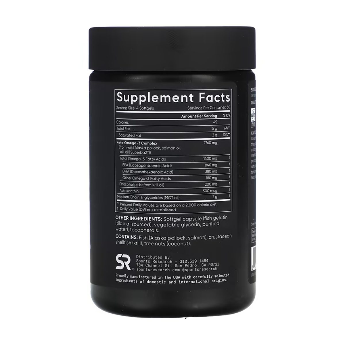 Keto Omega 1250mg - 120 softgels - Зображення 2