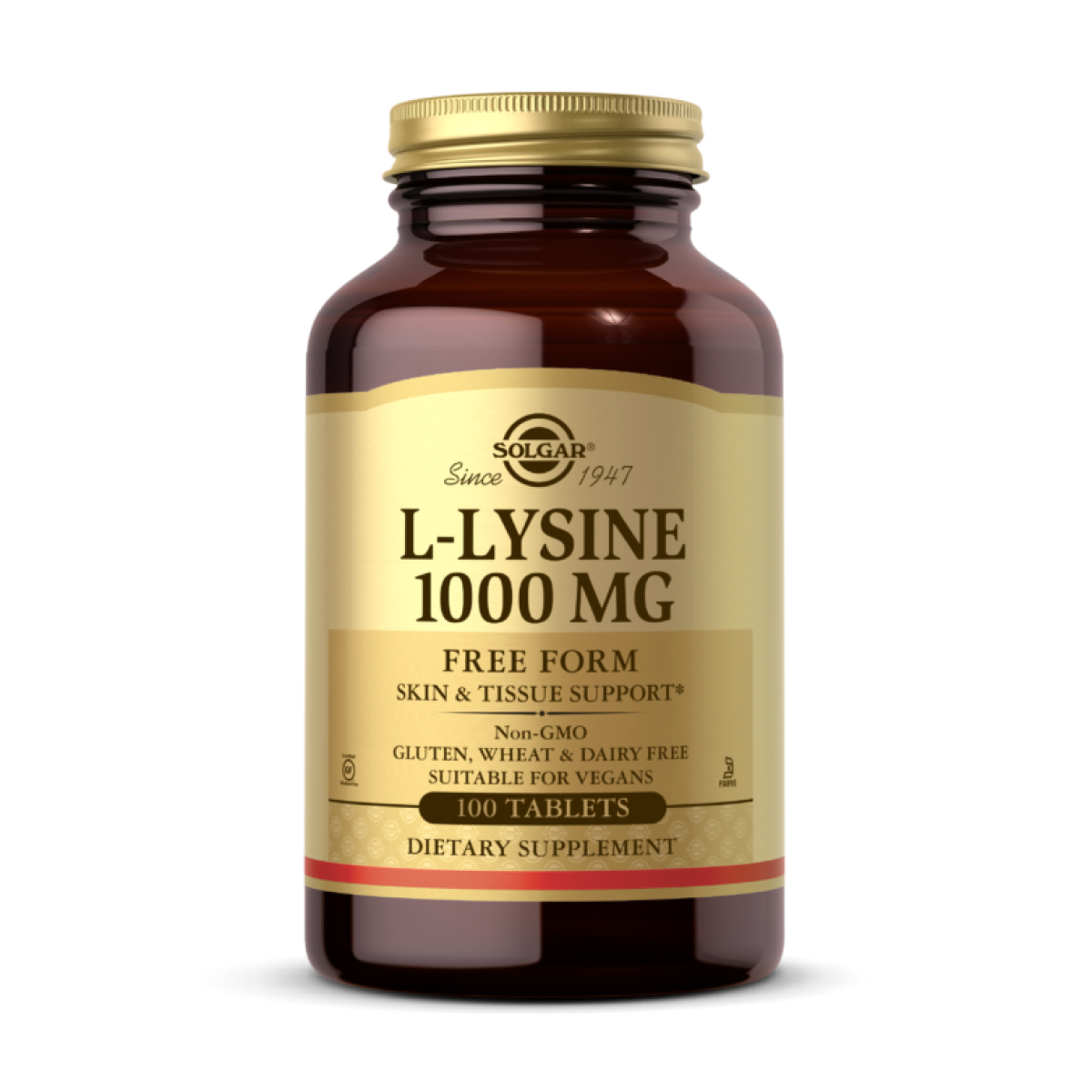 l-lysine-1000-mg-100-tabs-59920140677332_e313d42c05 L-Lysine 1000mg - 100 tabs - Зображення 1